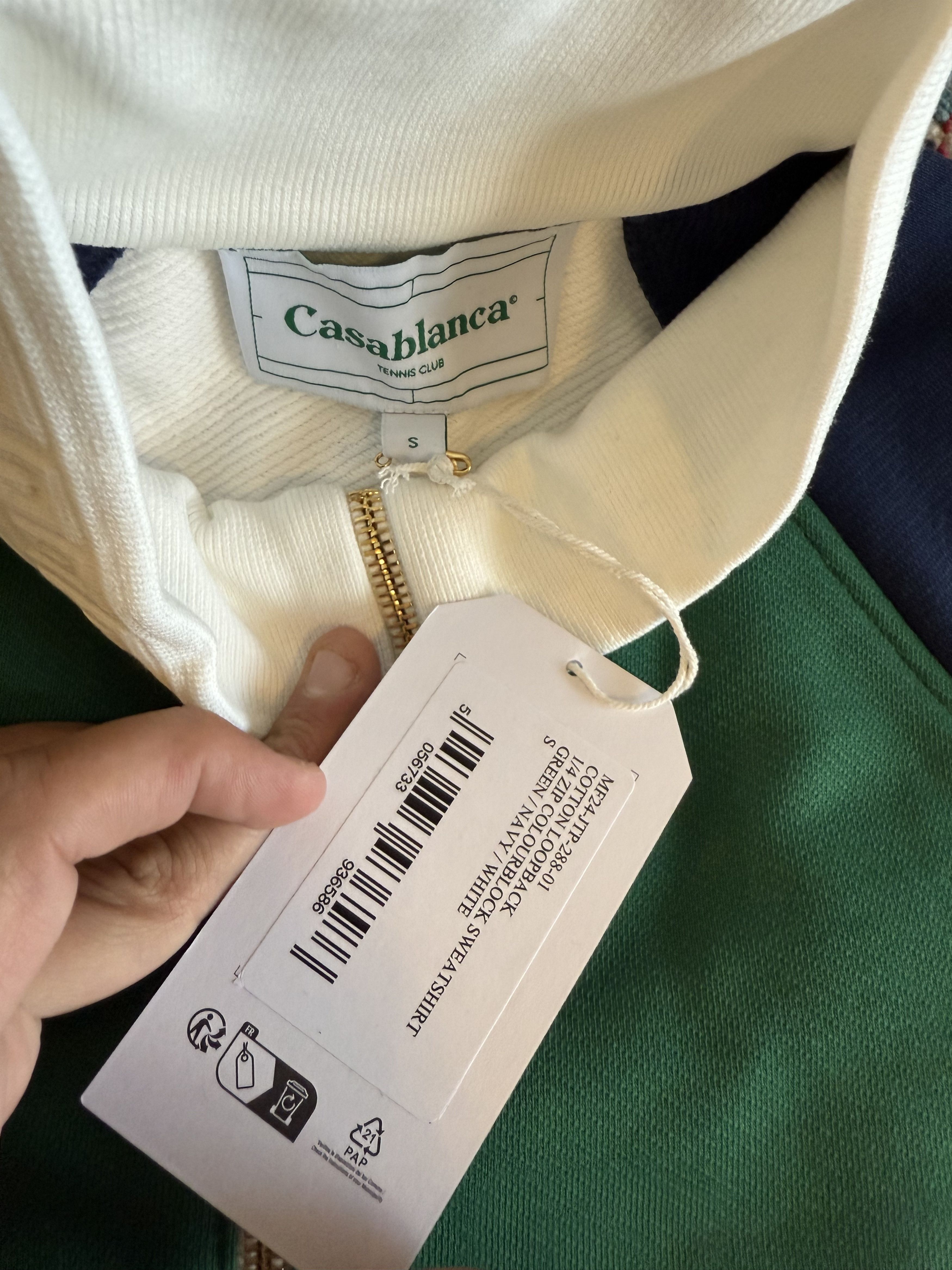 MSG TO OFFER* QUARTER ZIP SWEATSHIRT BNWT