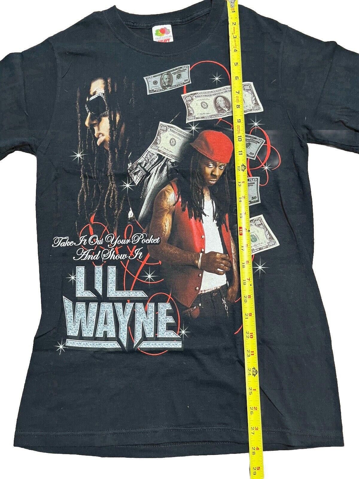 Fruit Of The Loom 2008 Lil Wayne Tha Carter III 3 Tour Tshirt Medium S Small Size US S / EU 44-46 / 1 - 4 Thumbnail