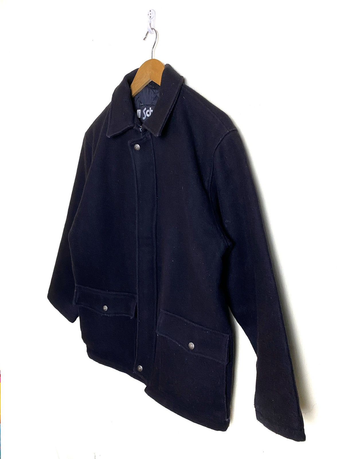 Schott Vintage Schott NYC Wool Overcoat Size US M / EU 48-50 / 2 - 5 Thumbnail
