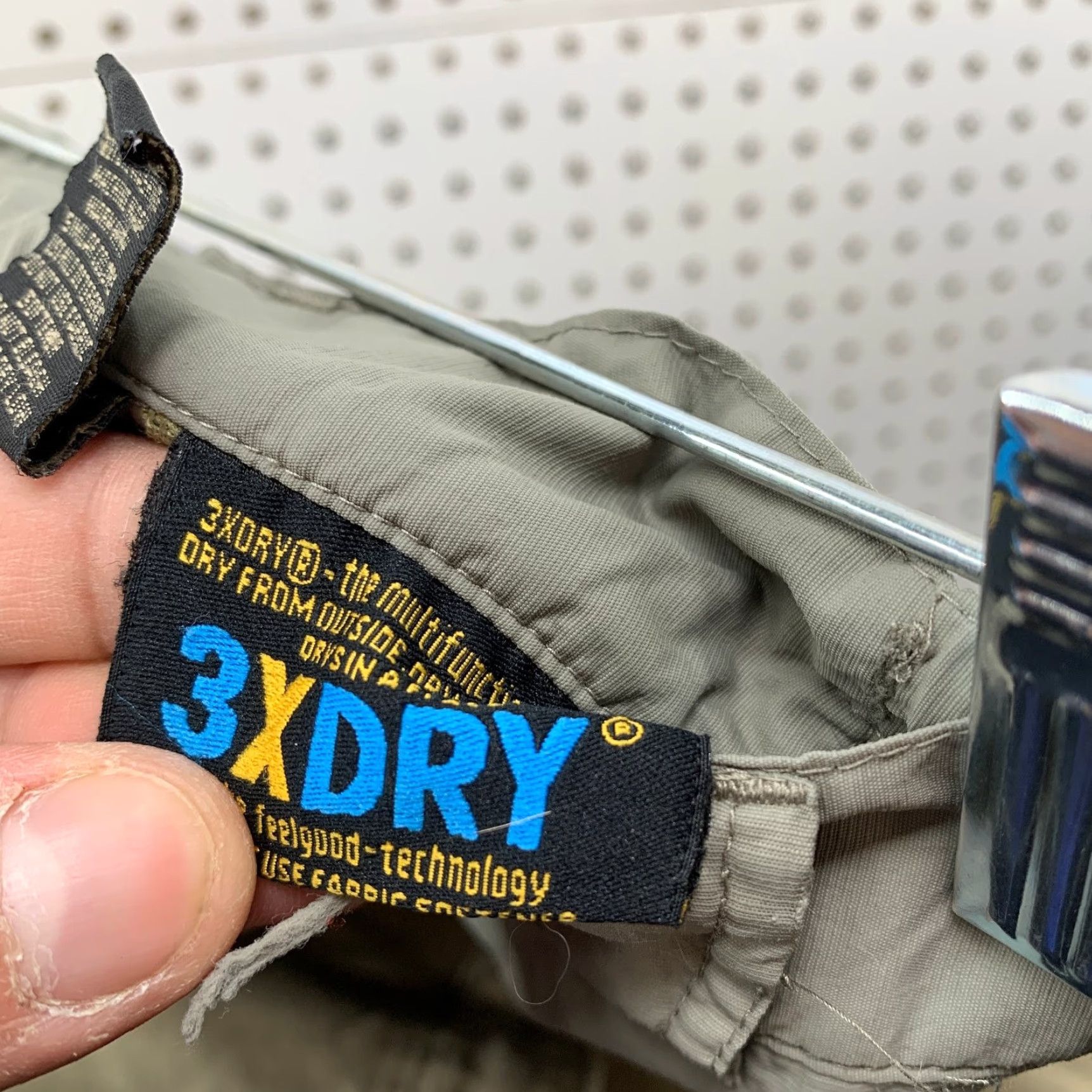 Olive Guide Series Mens 38 Olive Green Nylon Outdoor 3XDRY Convertible Cargo Pants Shirts? Size US 38 / EU 54 - 7 Thumbnail