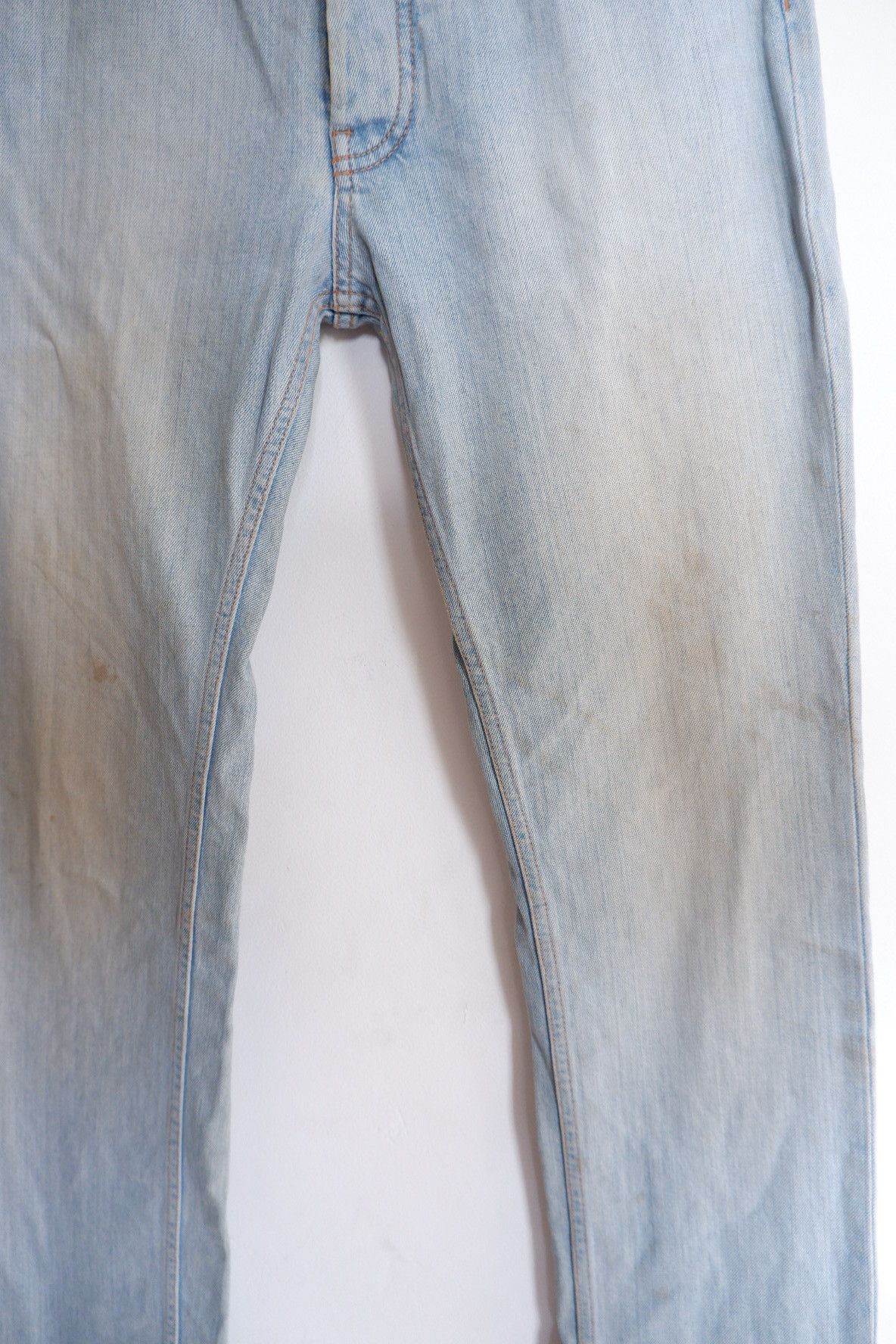 Maison Margiela Maison Margiela Stained Jeans - Slim Fit Size US 30 / EU 46 - 3 Thumbnail