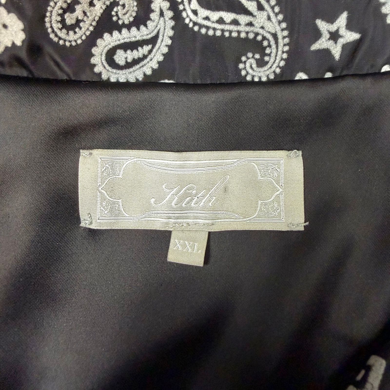 Kith Kith Flocked Deconstructed Bandana Coaches Jacket Size XXL / US 16-18 / IT 52-54 - 3 Thumbnail