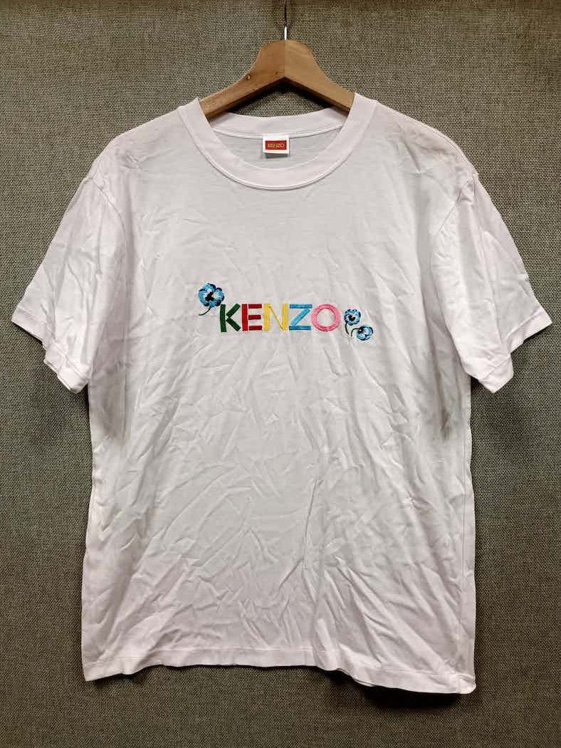 Kenzo t shirt kenzo flower logo embroidery Size US M / EU 48-50 / 2 - 1 Thumbnail
