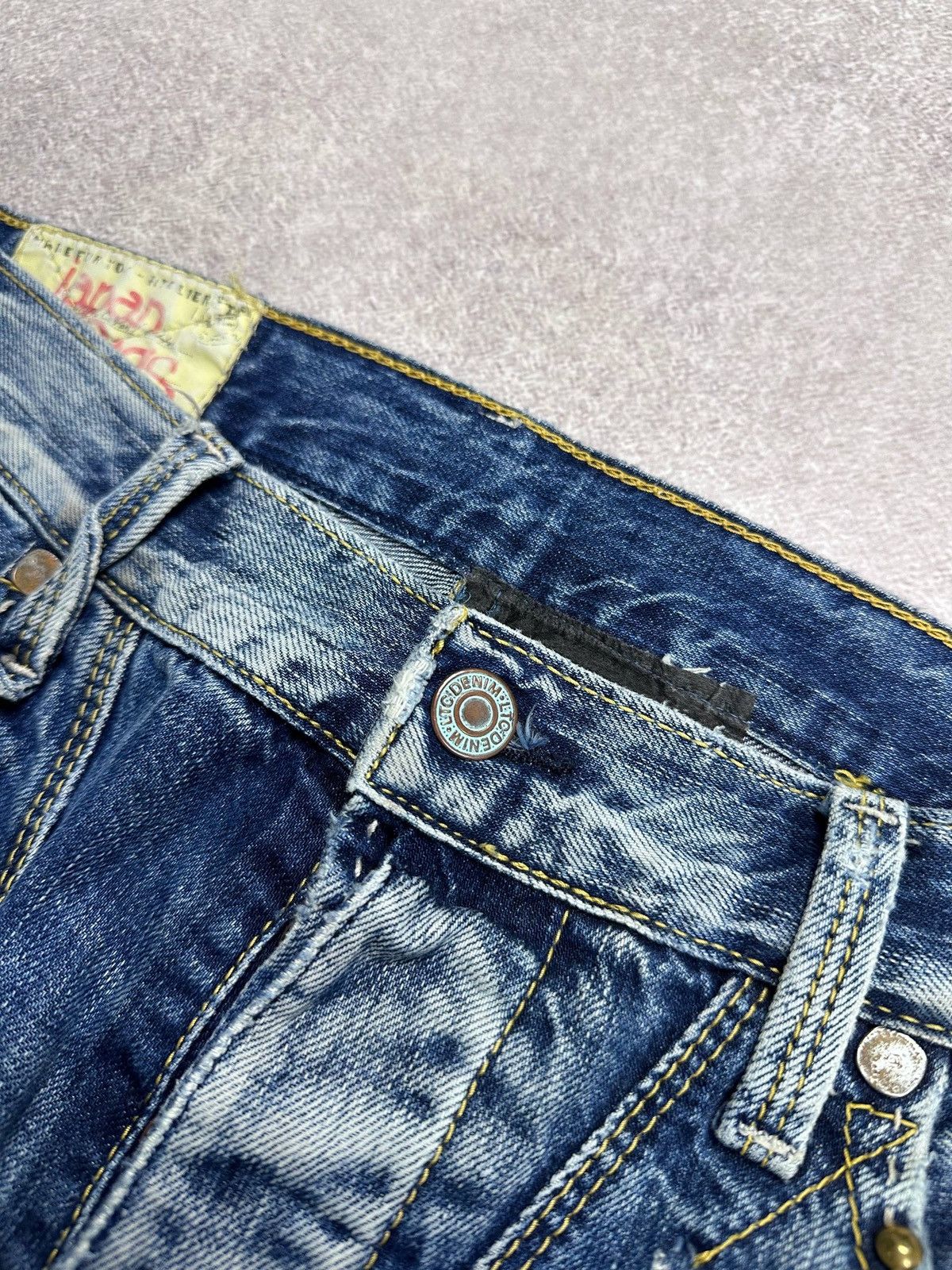 Japanese Brand Vintage Japan Rags Jeans Baggy Y2K Pants 30 Size US 30 / EU 46 - 5 Thumbnail