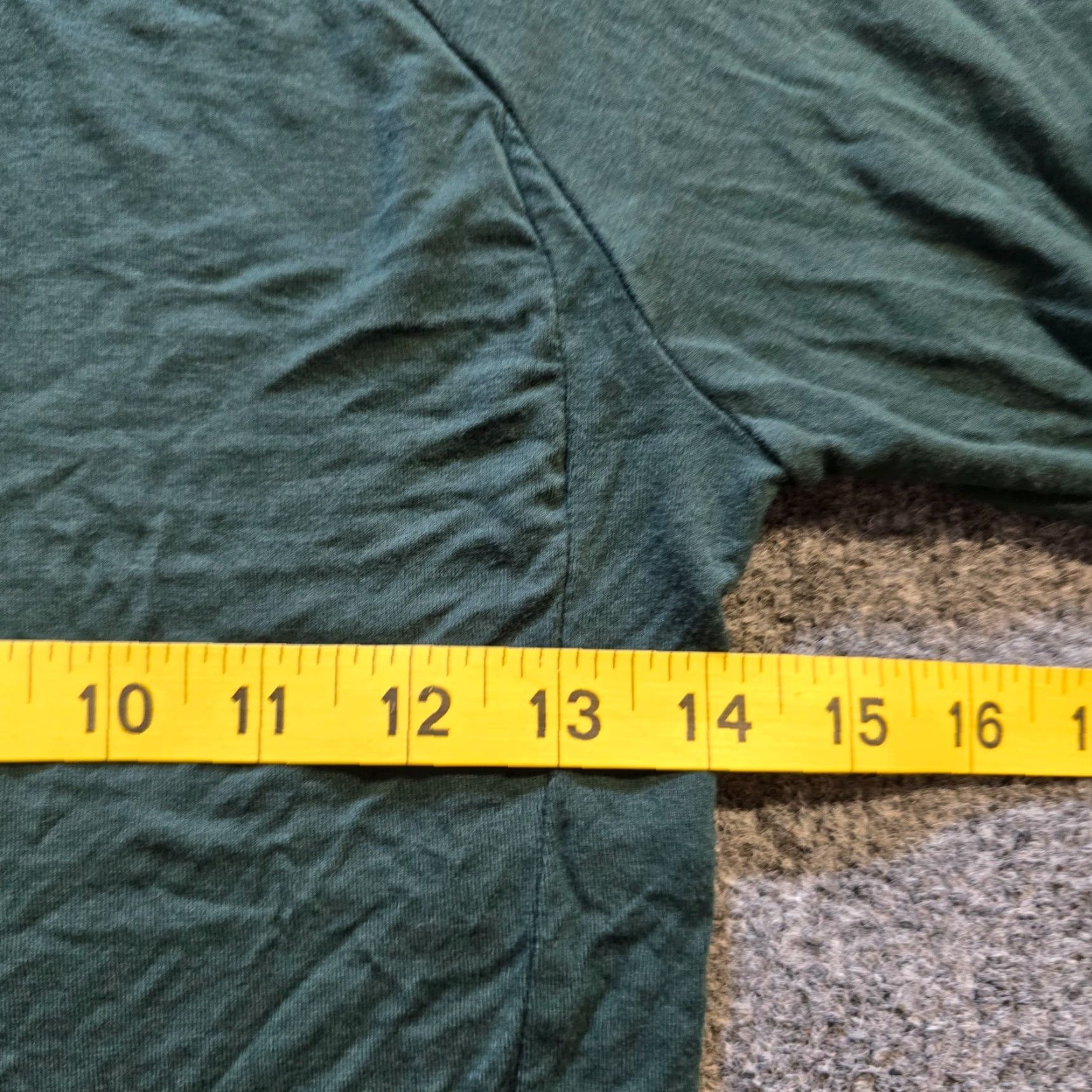 Vintage Alphalete Top Womens Green Long Sleeve Cropped Tie Waist Stretch Casual Medium Shirt Womens Size M / US 6-8 / IT 42-44 - 5 Thumbnail