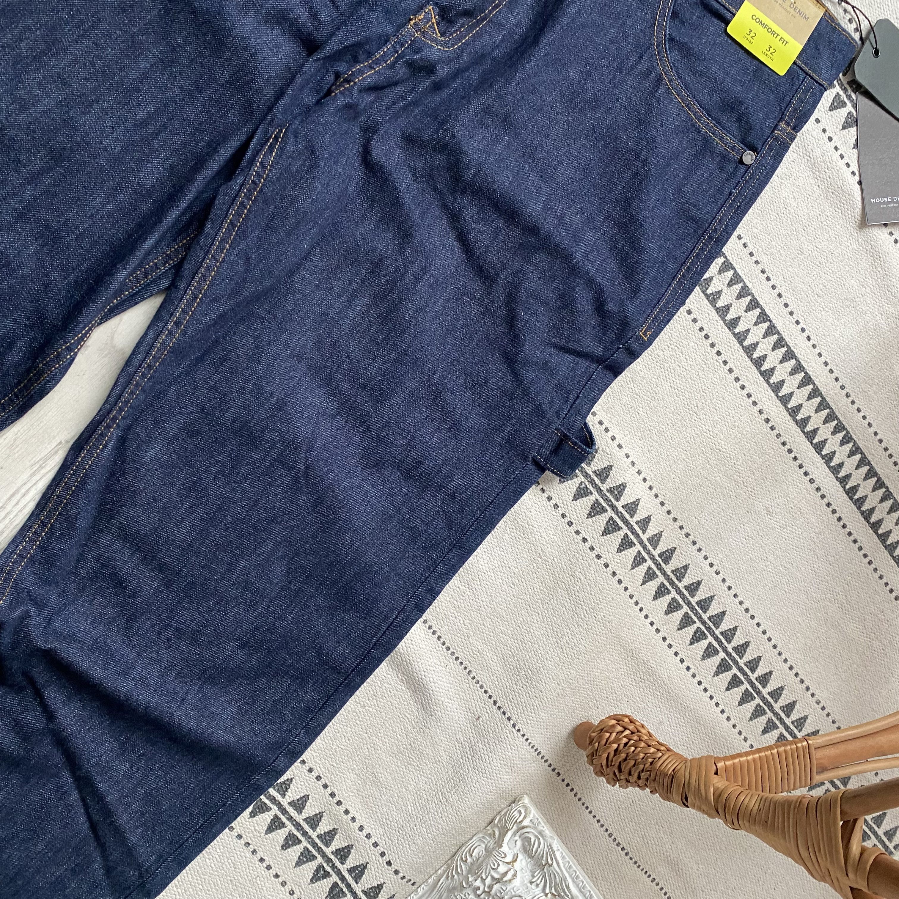 Carhartt 👖 Worker Style Jeans Hip-Hop Skater Bggy Denim pants Size US 34 / EU 50 - 7 Thumbnail
