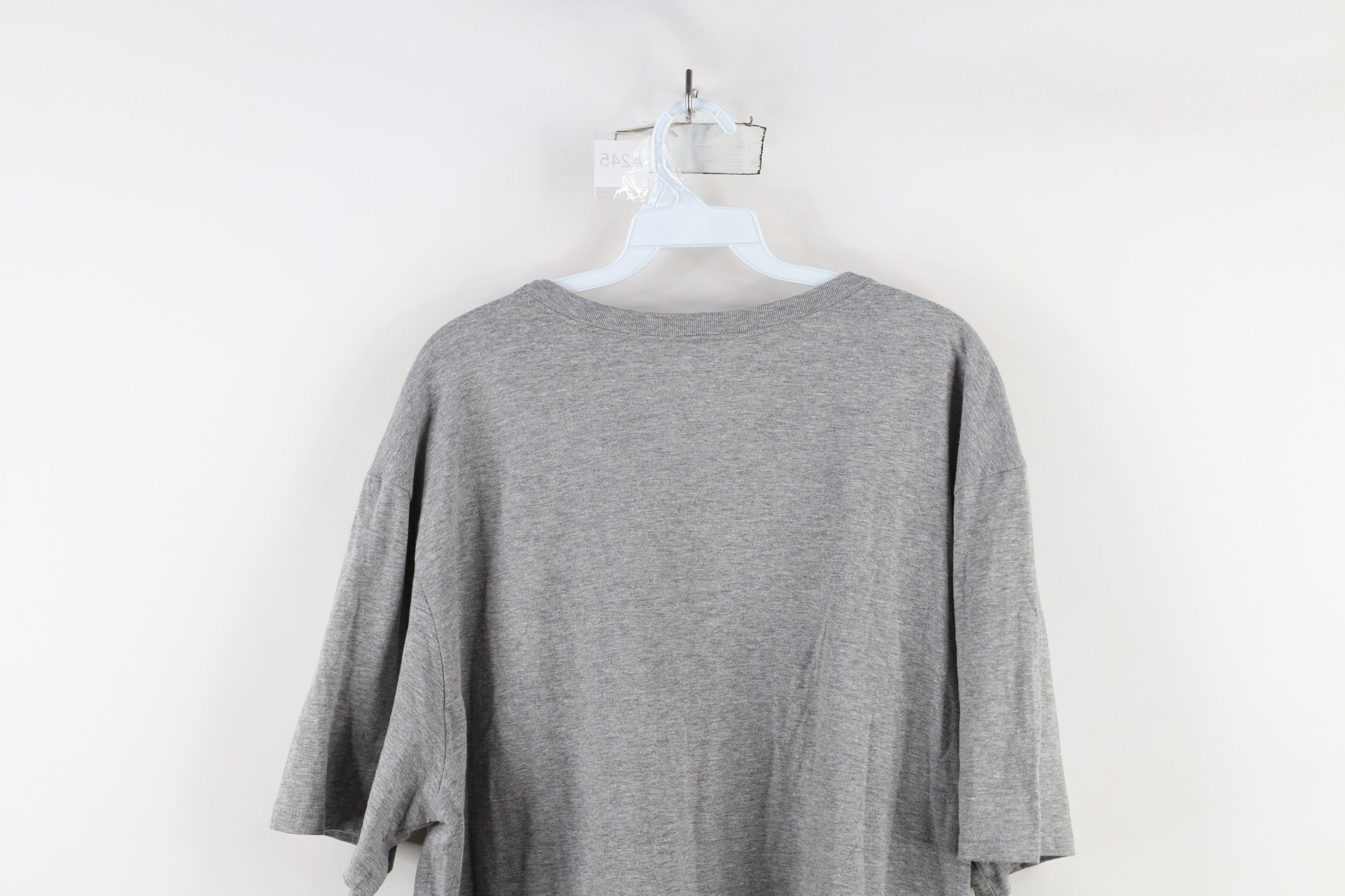 Nike × Vintage Vintage Y2K Nike Baseball Scott Center Swoosh T-Shirt Gray Size US XXL / EU 58 / 5 - 13 Thumbnail