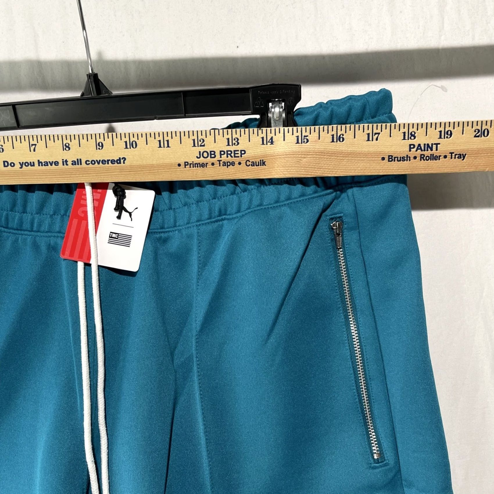 Puma PUMA Shorts Mens XL Hussle Way Bermuda Nipsey Hussle Marathon Continues Blue Cotton Blend Shorts Mens Blue Nike Shirt Size US 36 / EU 52 - 7 Thumbnail