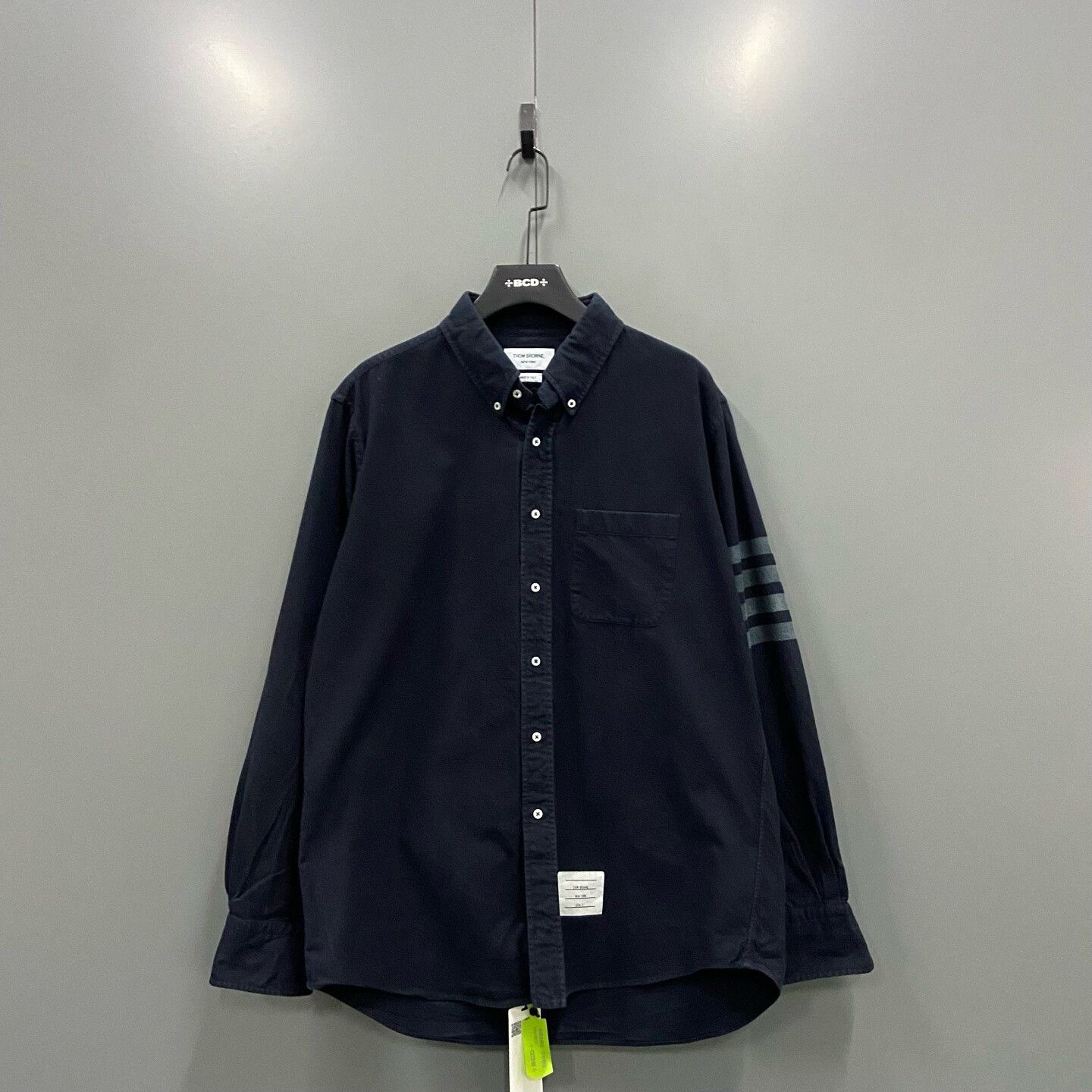 Thom Browne Thom Browne Striped Brown Shirt xxs Men Size US XXS / EU 40 - 1 Thumbnail