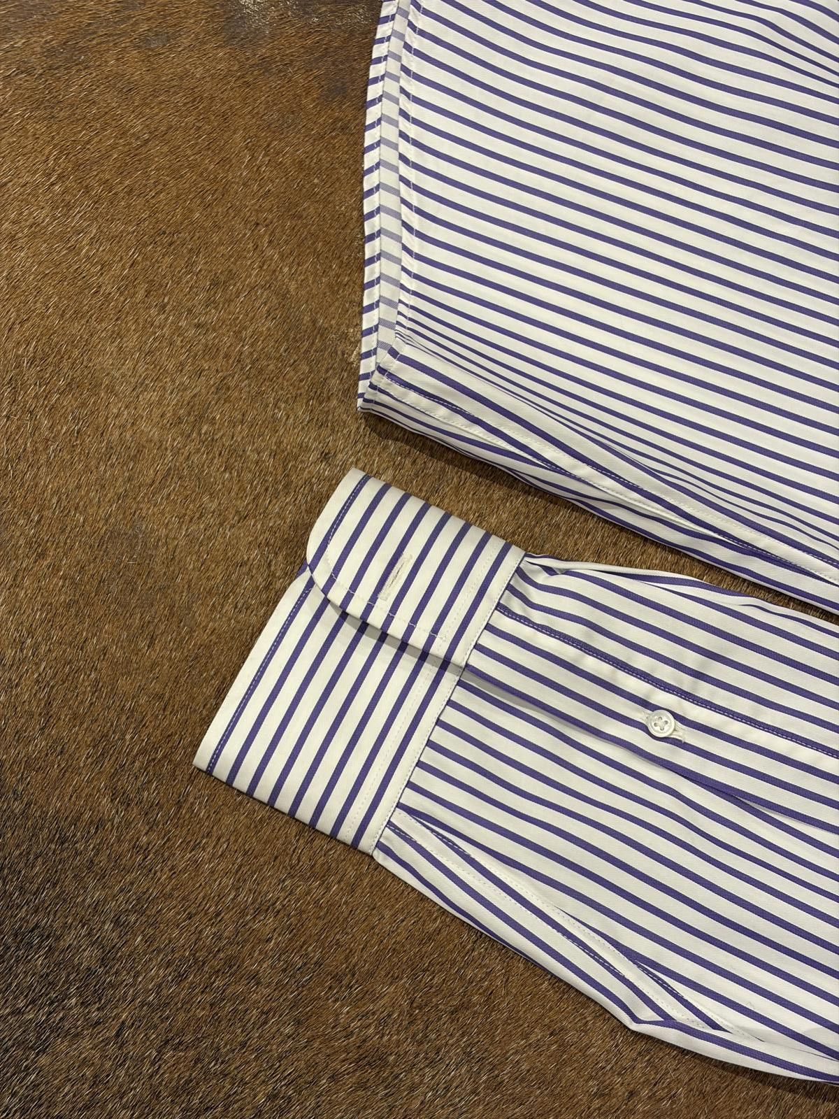 Polo Ralph Lauren Ralph Lauren Purple Label “Tailored Fit” Shirt Size US XL / EU 56 / 4 - 4 Thumbnail