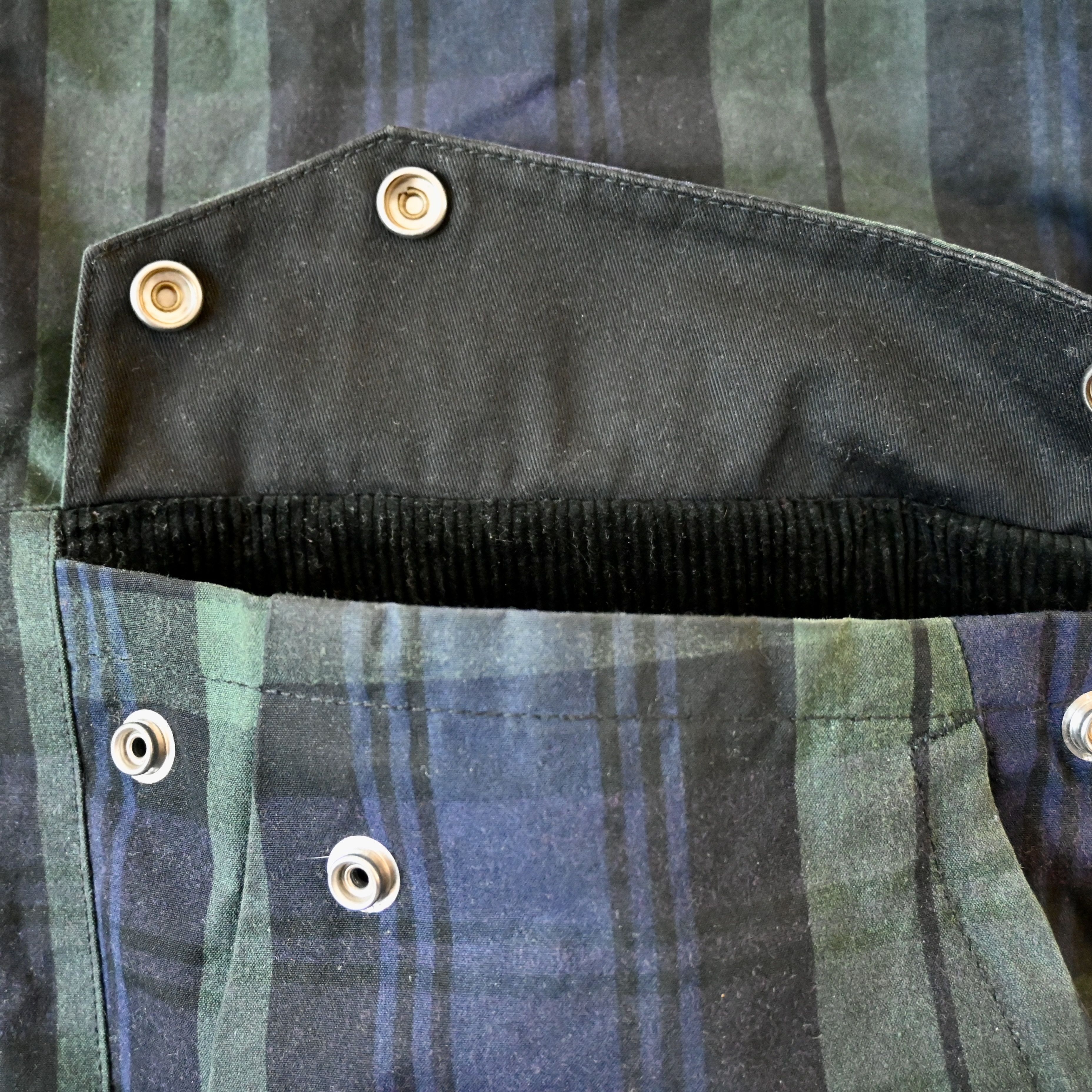 RLX Ralph Lauren VTG 2010s RLX Ralph Lauren waxed cotton belted biker jacket Size US L / EU 52-54 / 3 - 14 Thumbnail