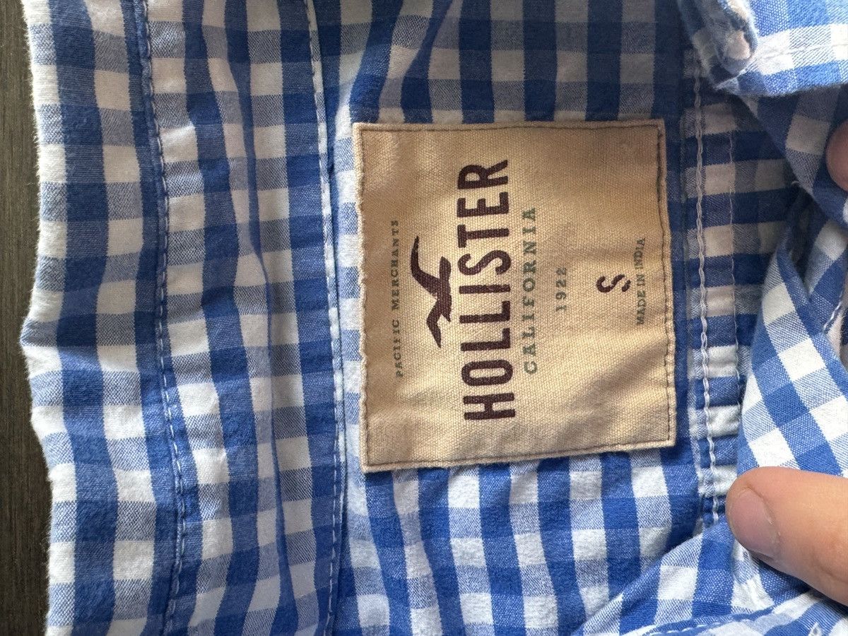 Hollister Hollister blue basic button up Size US S / EU 44-46 / 1 - 3 Thumbnail