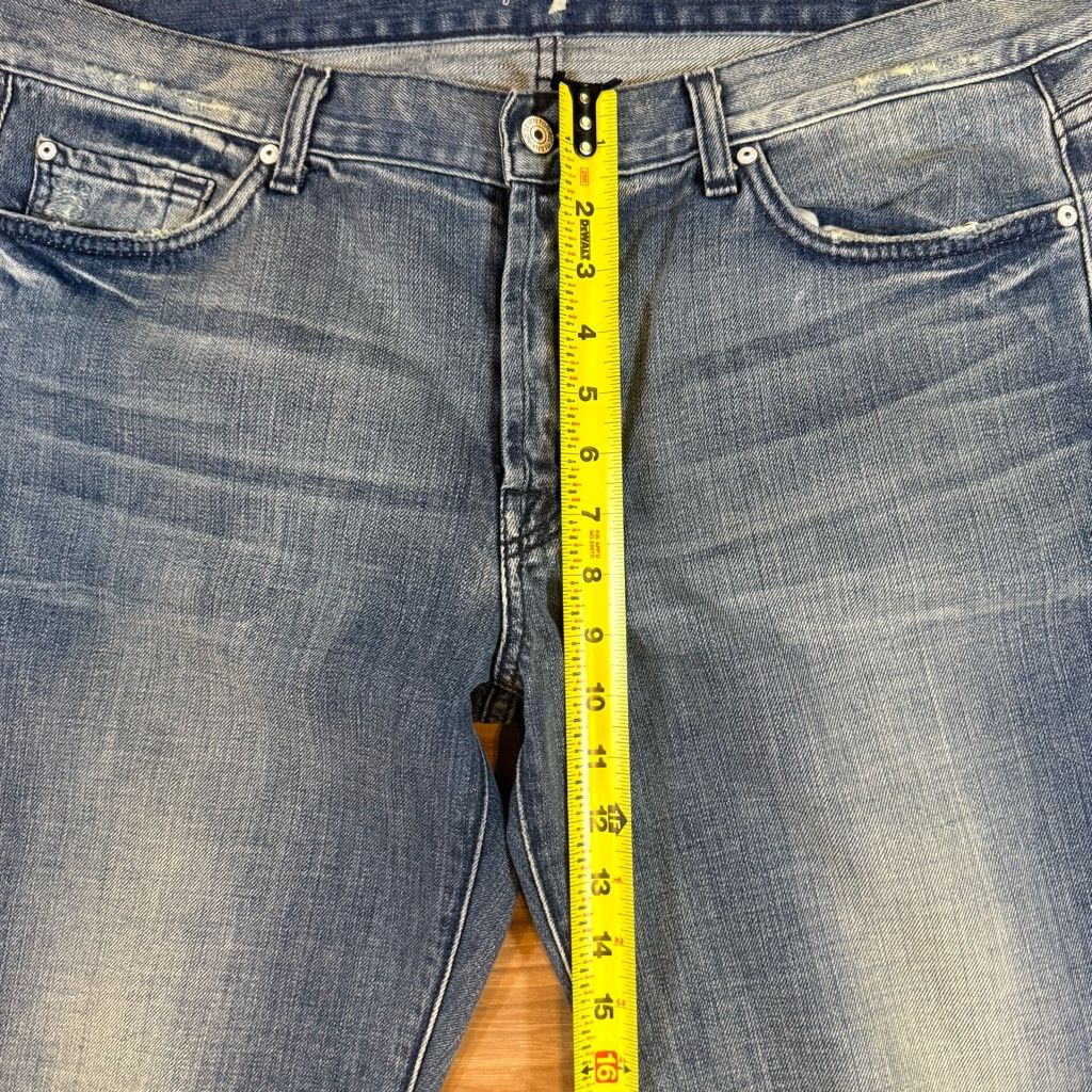 7 For All Mankind 7 For All Mankind Men’s Jeans 38x33.5 Straight Leg USA Size US 38 / EU 54 - 4 Thumbnail