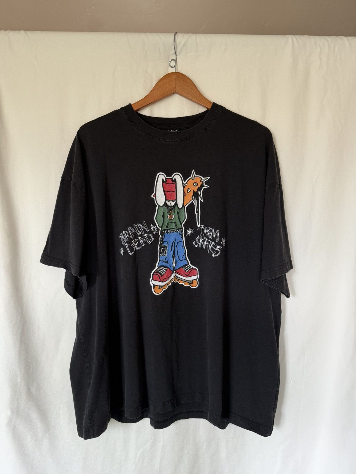 Brain Dead Braindead x Them Skates Tee Size US XXL / EU 58 / 5 - 1 Thumbnail