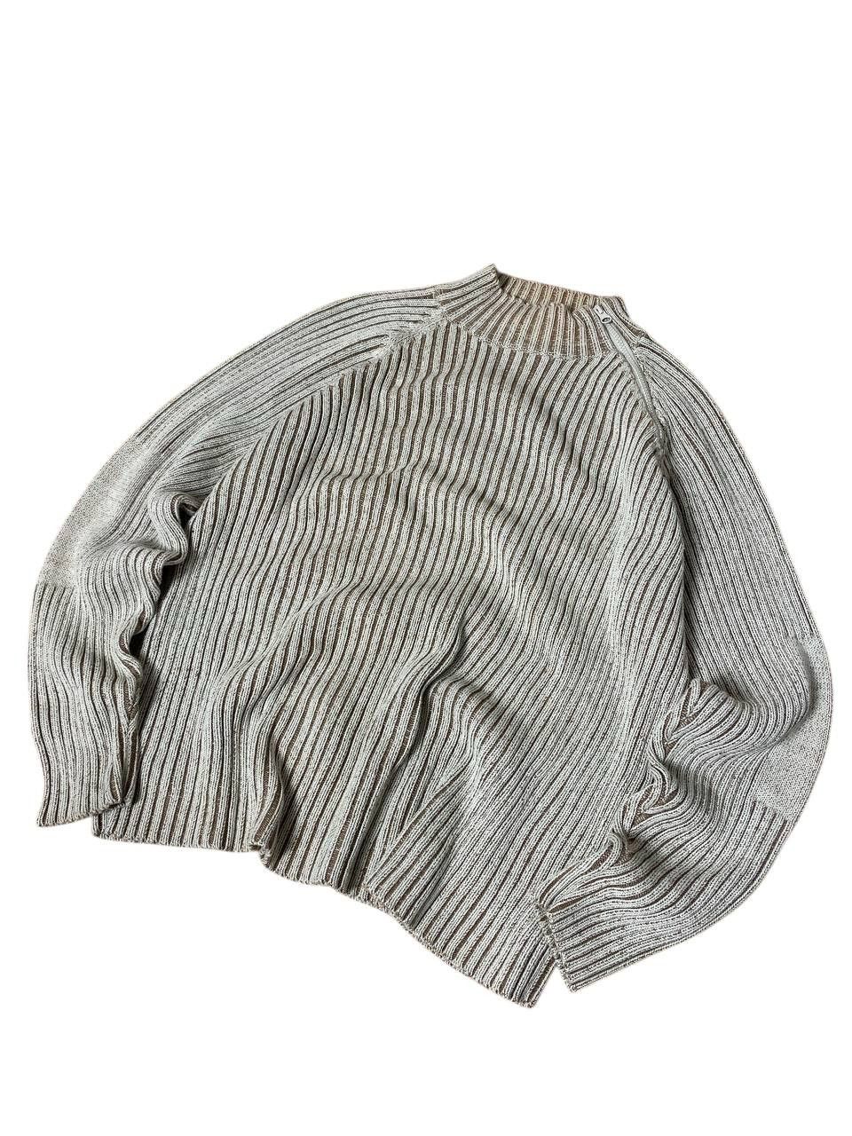 Japanese Brand DIESEL style! Knit Japanese Distressed Sweater Size US L / EU 52-54 / 3 - 11 Thumbnail