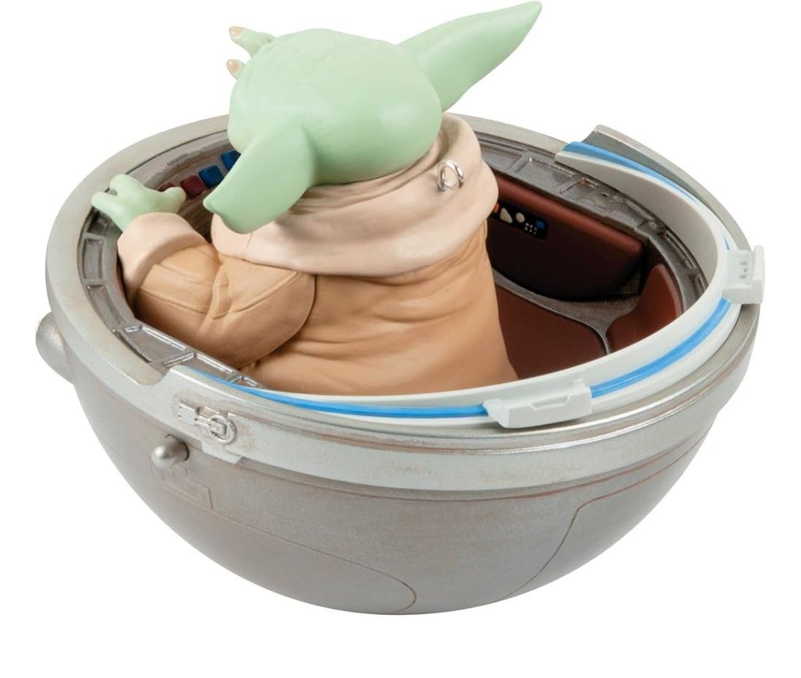Star Wars Hallmark Keepsake Grogu in Hovering Pram Ornament 2024 Size ONE SIZE - 4 Thumbnail