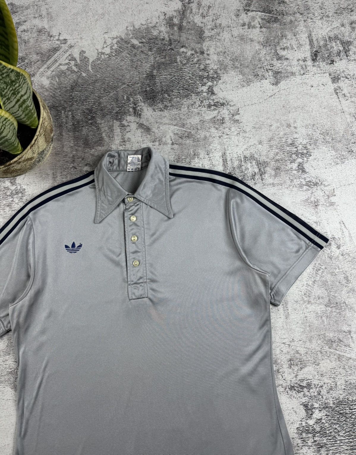 Adidas RARE Adidas Ventex Made in France 70S - 80S Jersey T Shirt Size US S / EU 44-46 / 1 - 5 Thumbnail