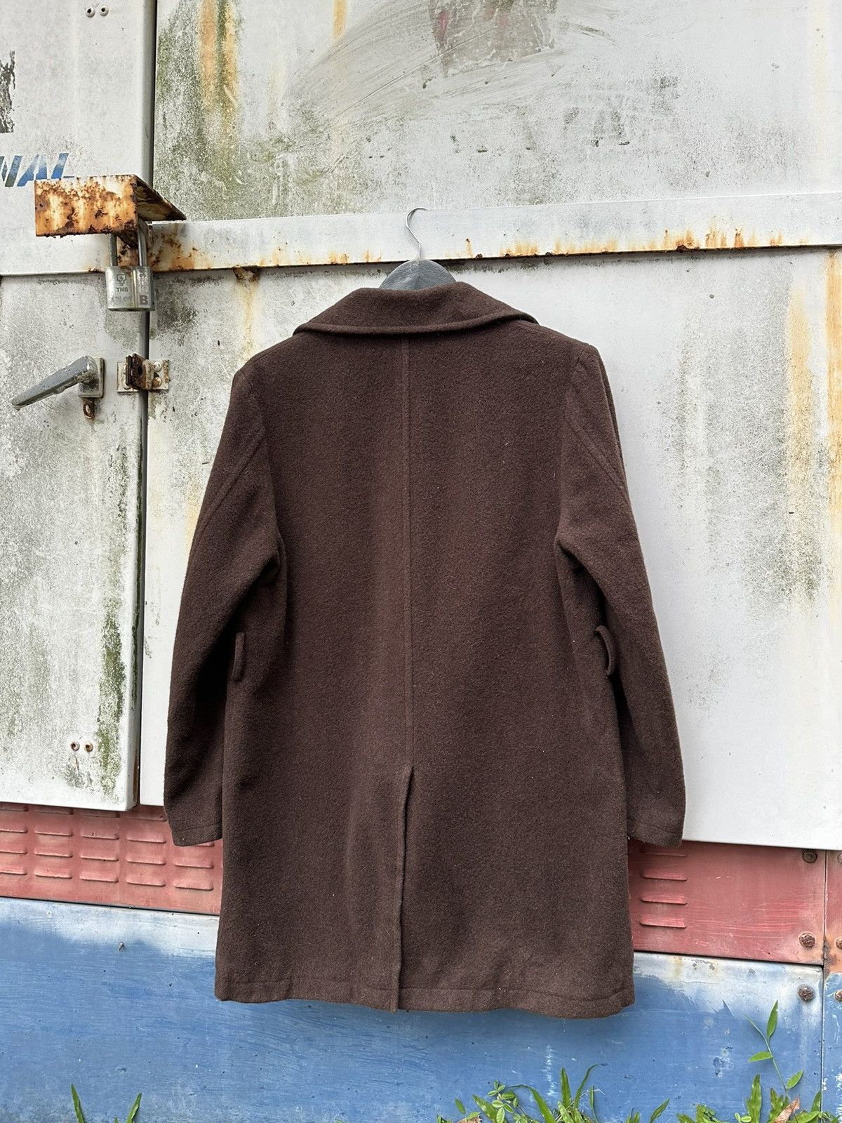 Issey Miyake 👹INED Double Breasted Wool Jacket By Issey Miyake Size US M / EU 48-50 / 2 - 10 Thumbnail