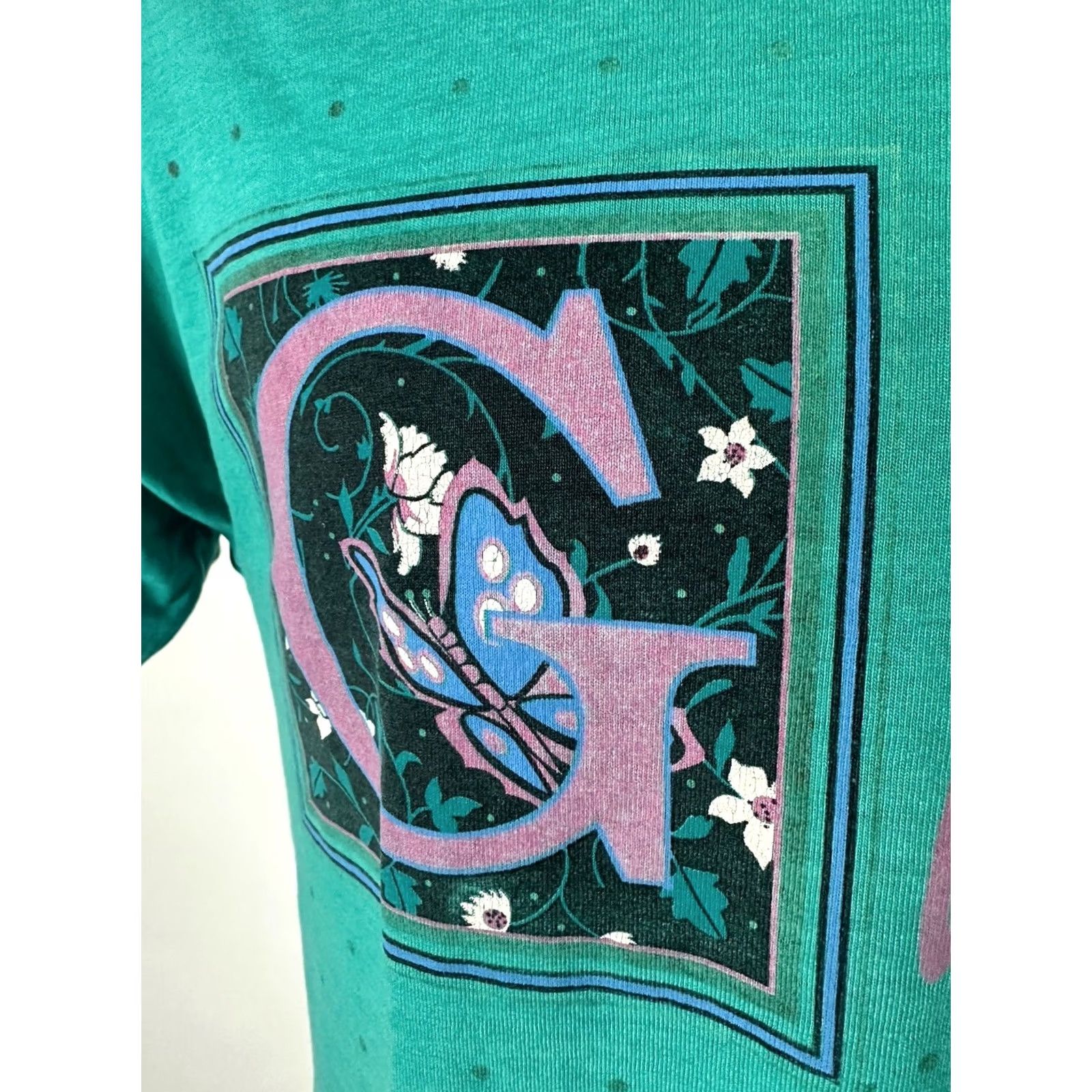 Fruit Of The Loom VINTAGE Gatlinburg T-Shirt M Fruit of the Loom Unisex Adults Cotton Polyester Teal Green 90s 90s Shirt Casual Hipster Grunge Size US M / EU 48-50 / 2 - 7 Thumbnail