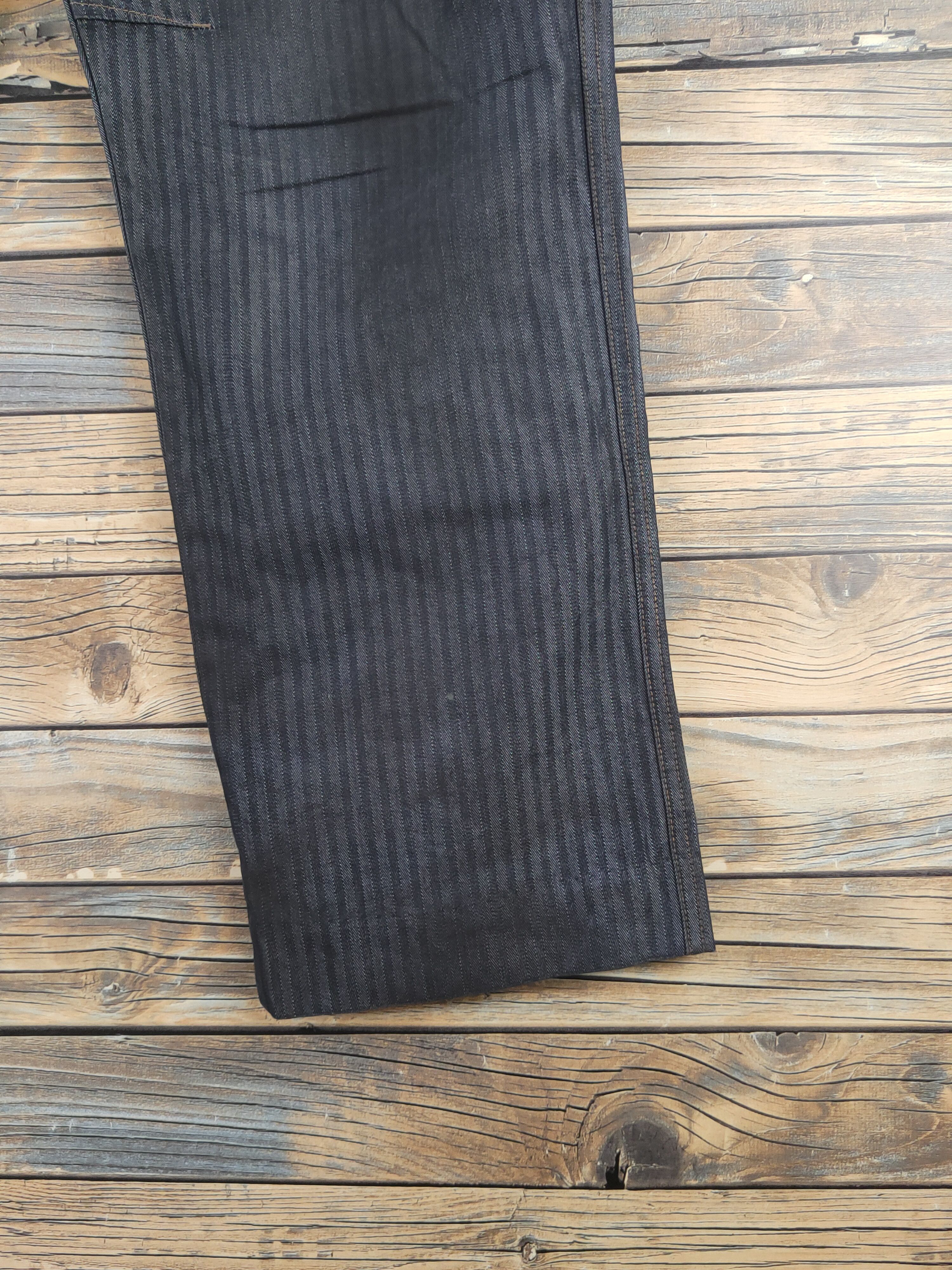 Japanese Brand DL Burtle Navy Multipocket Cargo Pants #46-270T Size US 32 / EU 48 - 7 Thumbnail