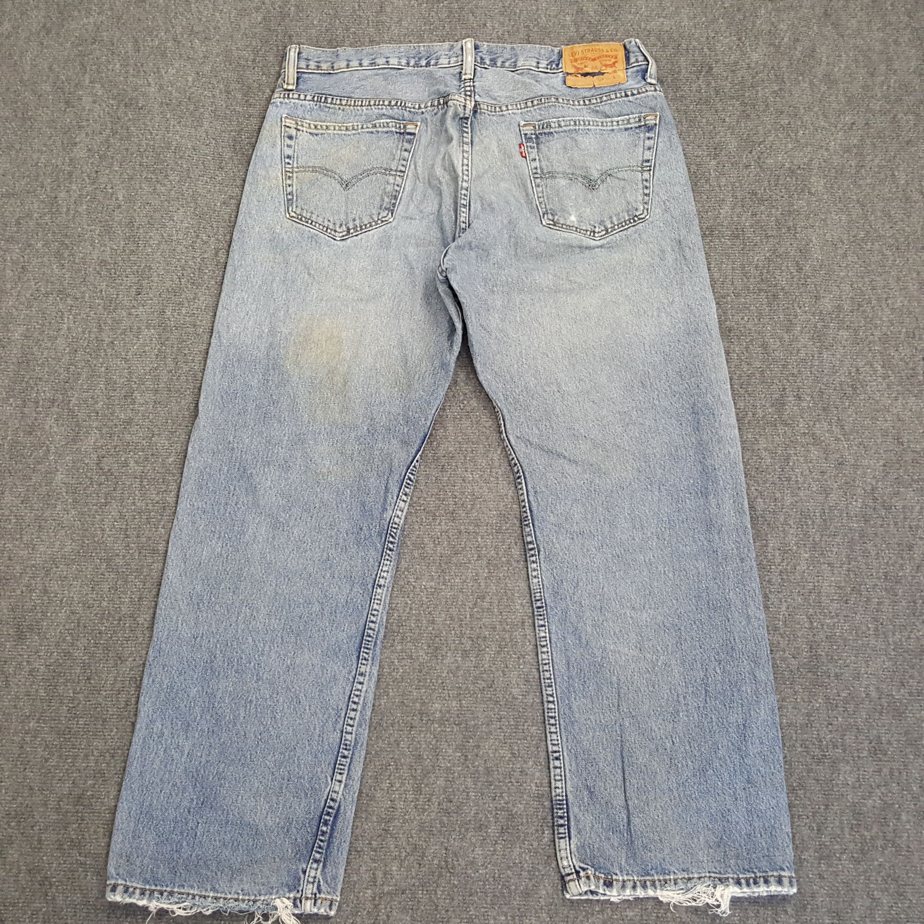 Levi's × Vintage Levi's American Distressed Style Baggy Denim Jeans Size US 36 / EU 52 - 4 Thumbnail