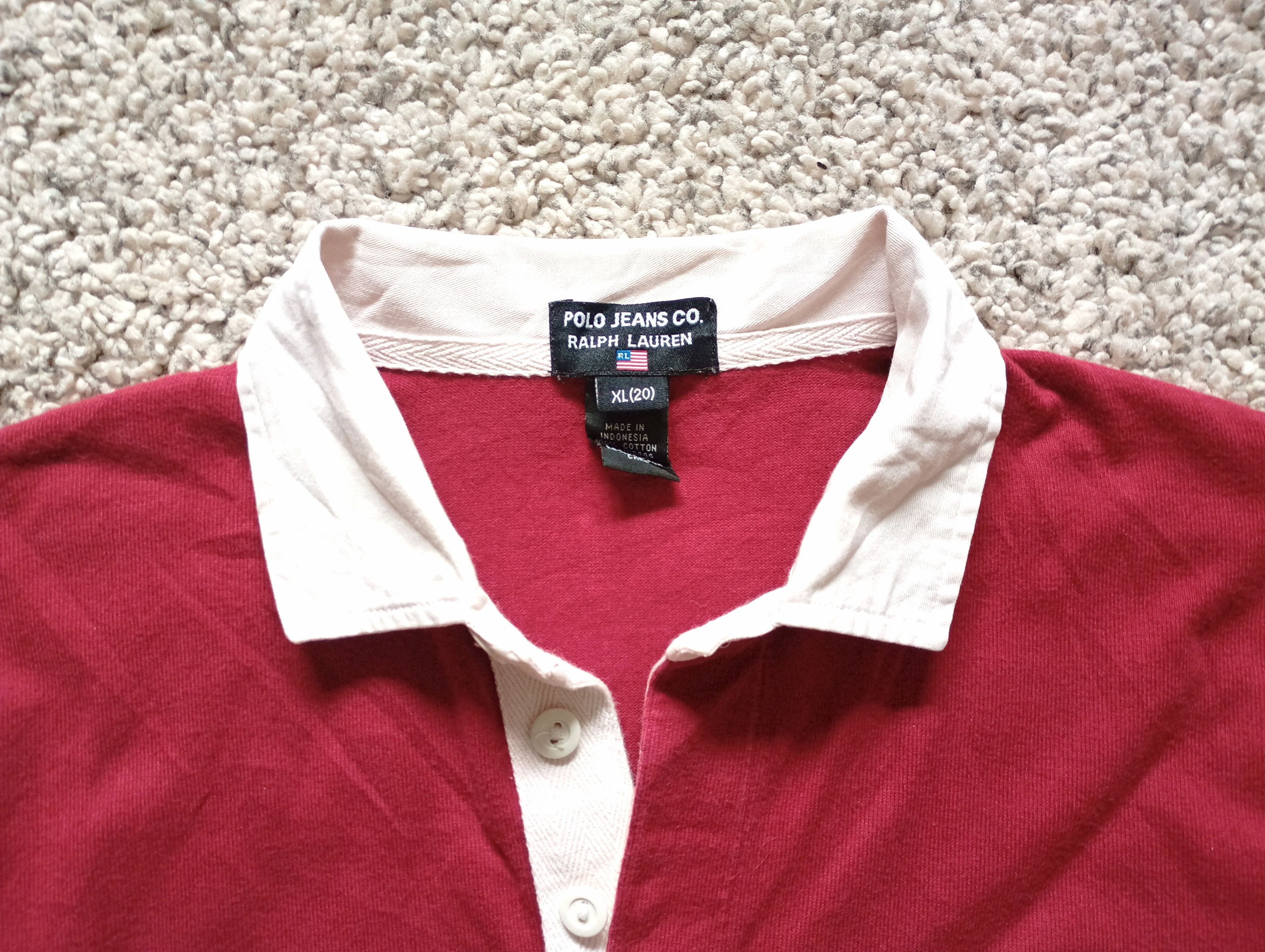 Polo Ralph Lauren × Ralph Lauren × Vintage 🇺🇸Vintage Polo Jeans Company Ralph Lauren Shirt Size US XL / EU 56 / 4 - 3 Thumbnail