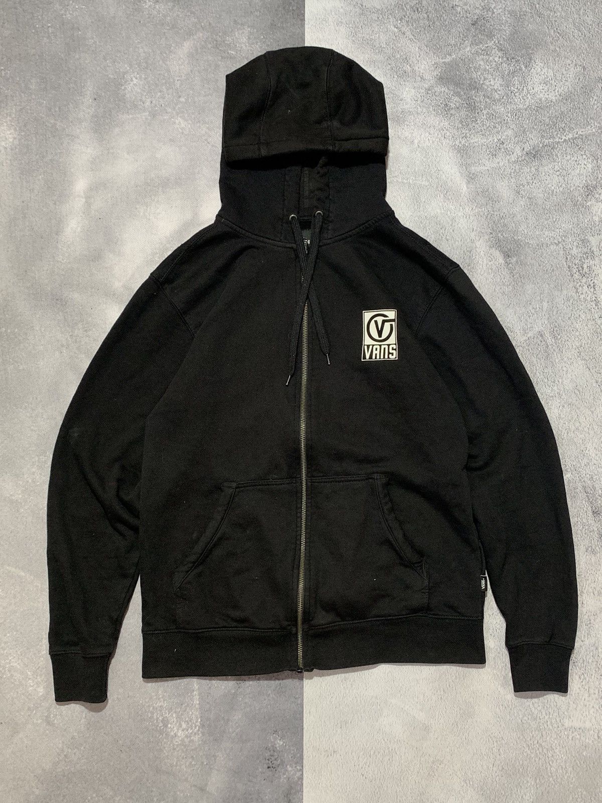 Vans × Vintage Vintage Y2K Vans zip hoodie big logo streetwear size XS Size US XS / EU 42 / 0 - 3 Thumbnail