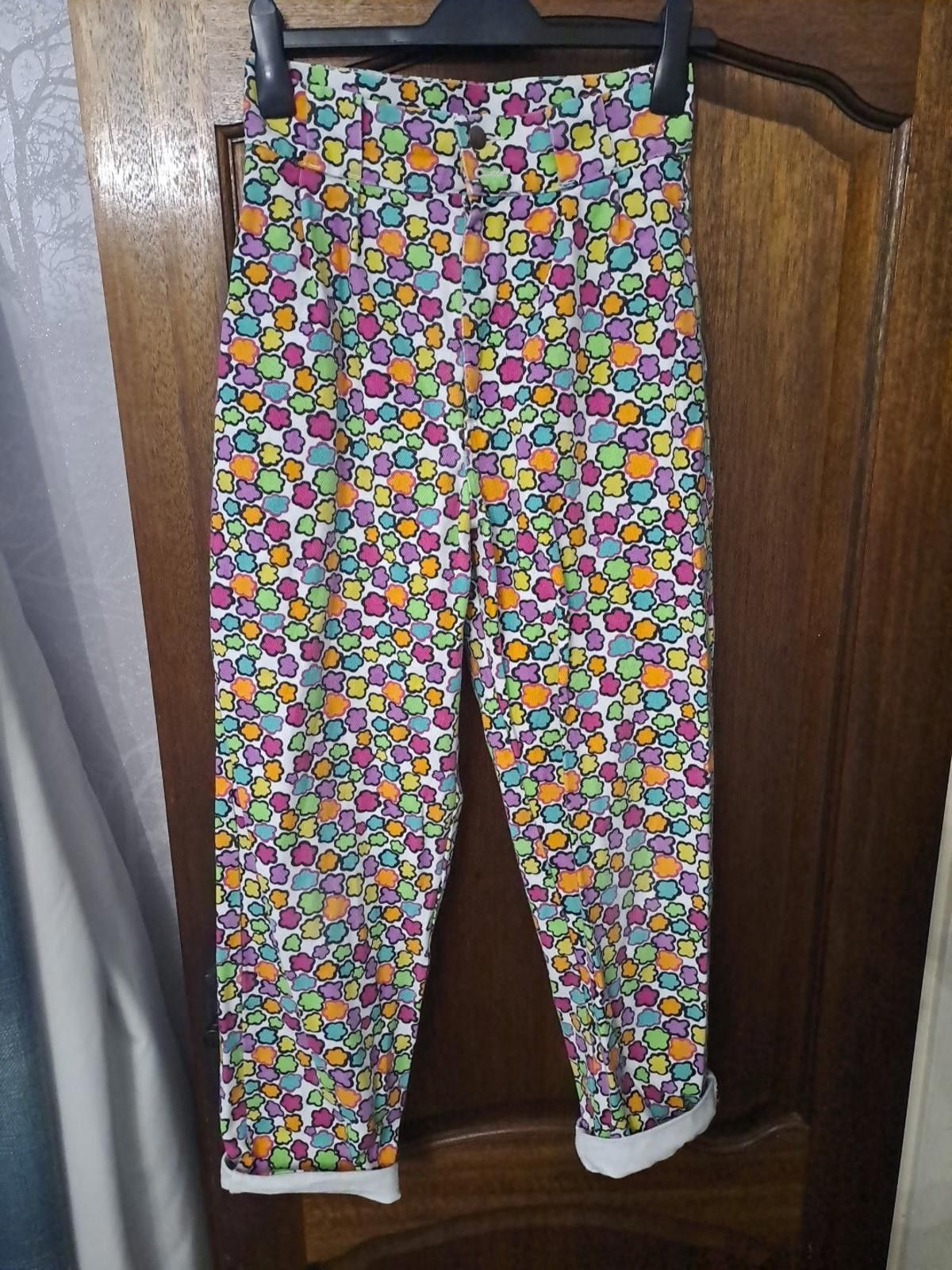 Other Lucy & Yak Addison Colourful Floral High-Waisted Jean 28/30 Size 28" / US 6 / IT 42 - 1 Thumbnail