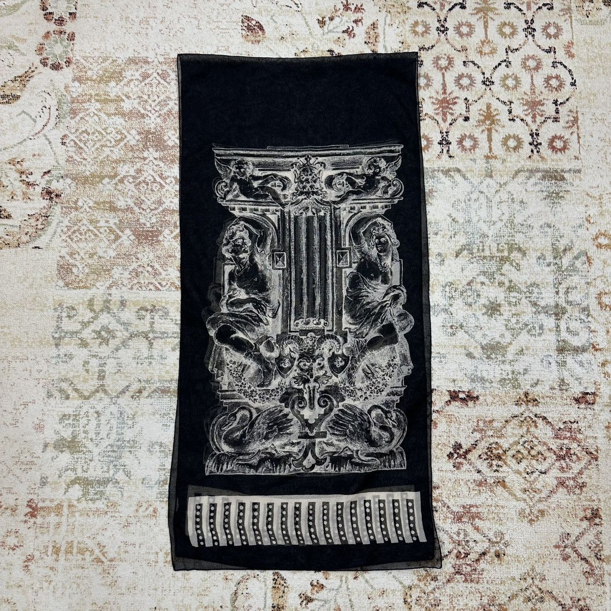 Vintage Vintage Handkerchief Silk Band Old Money Italy Size ONE SIZE - 1 Thumbnail