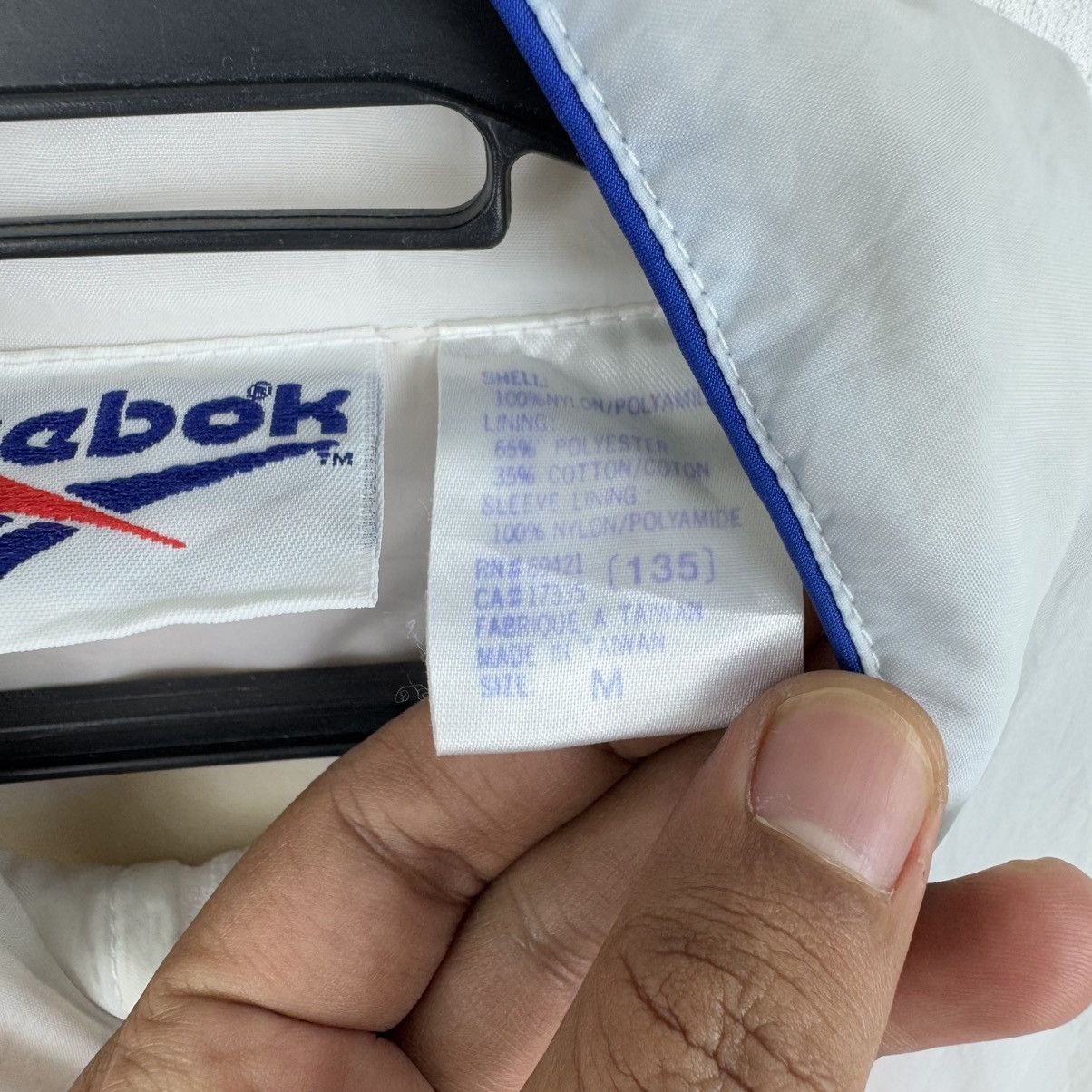 Reebok × Vintage Vintage Thrash Reebok Flag Jacket Size US M / EU 48-50 / 2 - 5 Thumbnail