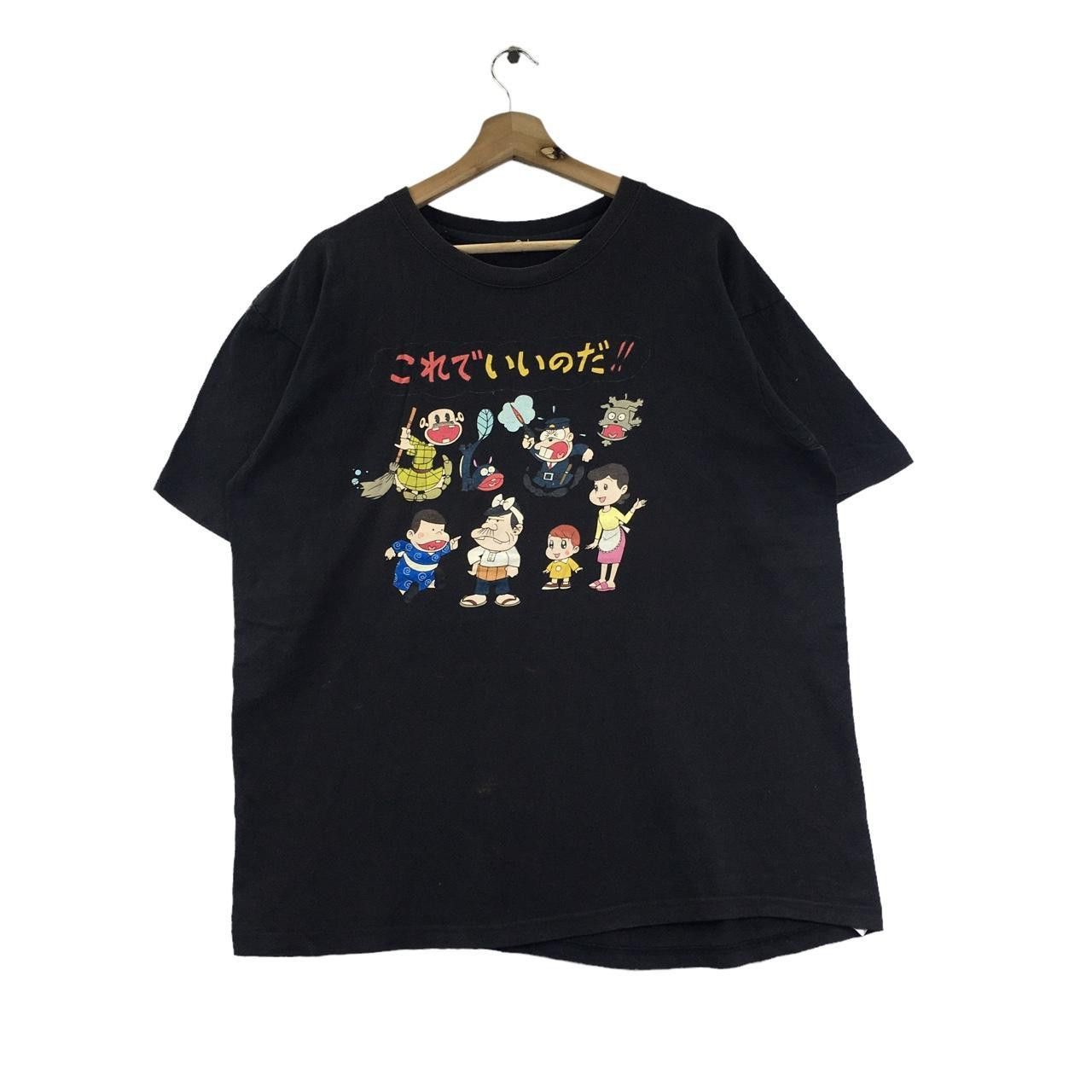 Vintage Vtg 90’ GANSO TENSAI BAKABON Anime Manga Tee Shirt Comic Size US L / EU 52-54 / 3 - 1 Thumbnail