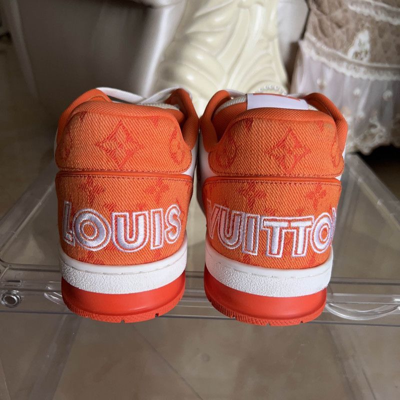Louis Vuitton Louis Vuitton Stylish Low-Top Trainer Sneakers -2508 Size US 8.5 / EU 41-42 - 3 Thumbnail