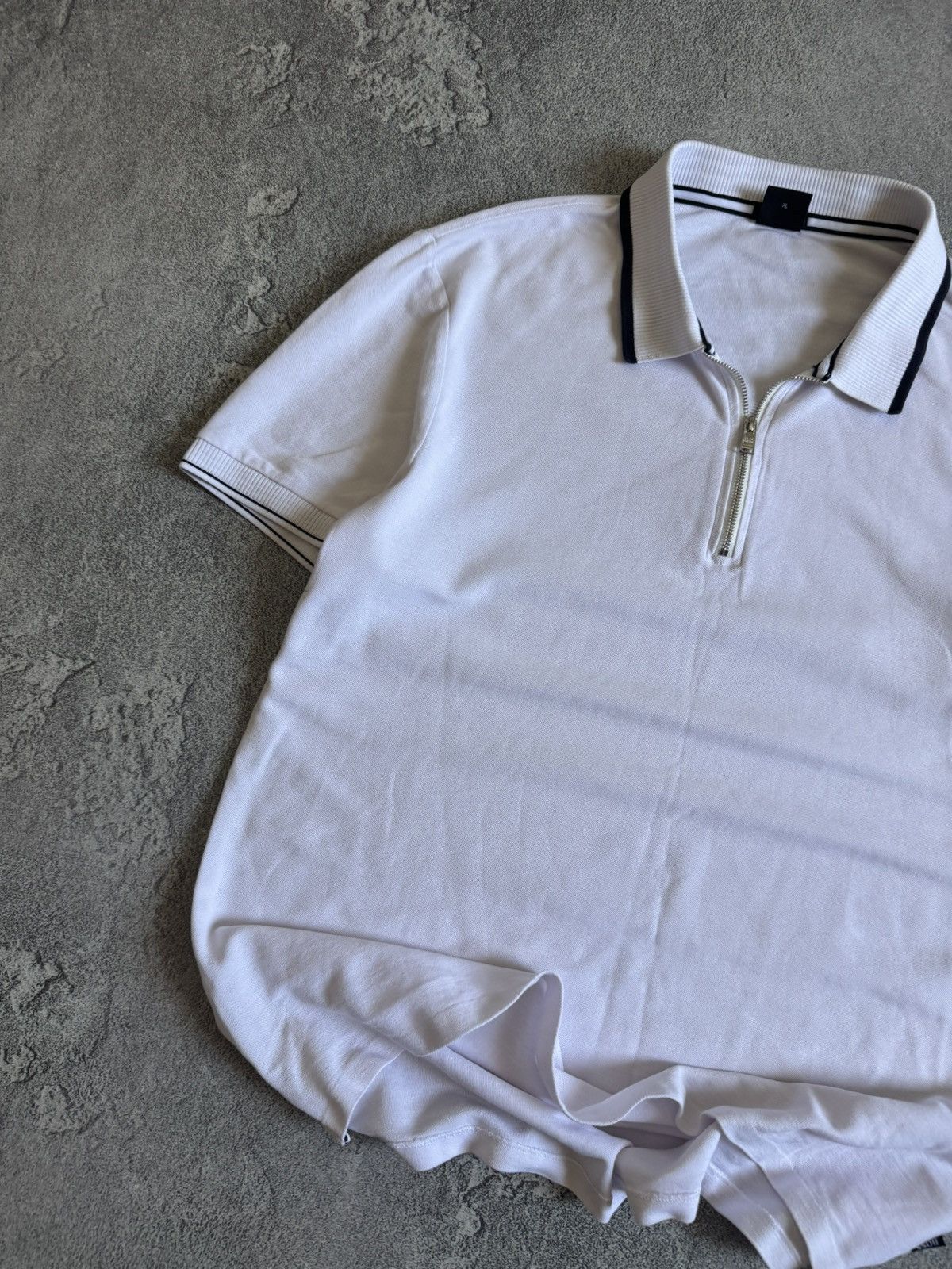 Hugo Boss Hugo Boss XL zip polo tee T-shirts casual old money Size US XL / EU 56 / 4 - 2 Thumbnail