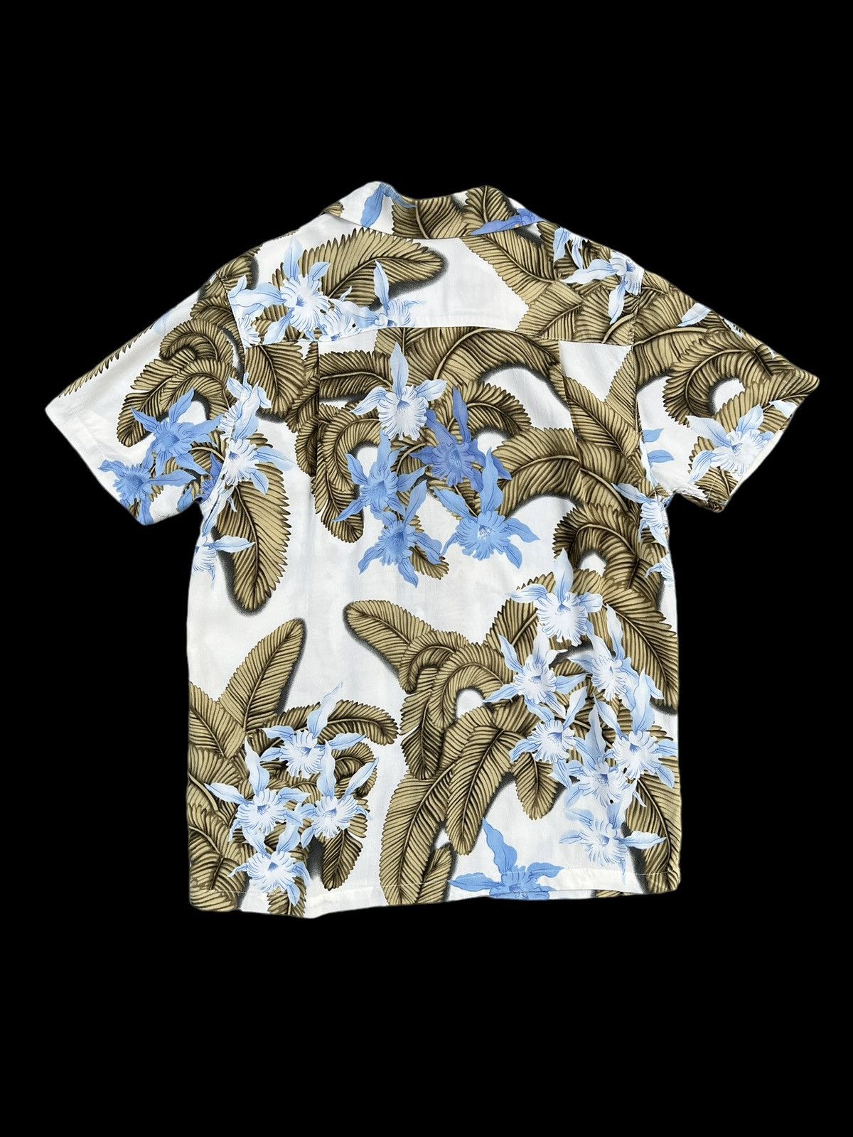 Vintage Vintage 90s Ani Ani 🇯🇵 Open Collar Rayon Hawaiian Shirt Size US S / EU 44-46 / 1 - 2 Thumbnail