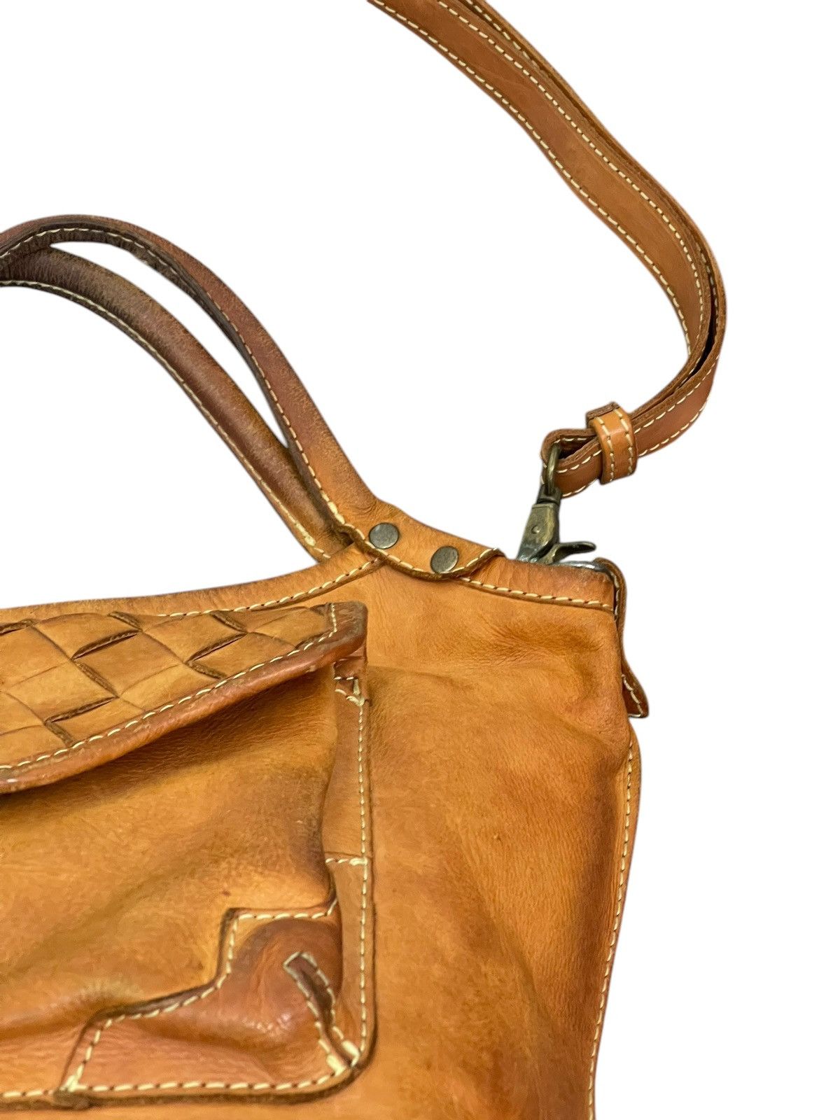 Genuine Leather Full Leather Patina Peaks Peak Japan Tote Shoulder Bag 1🟩6 Size ONE SIZE - 11 Thumbnail