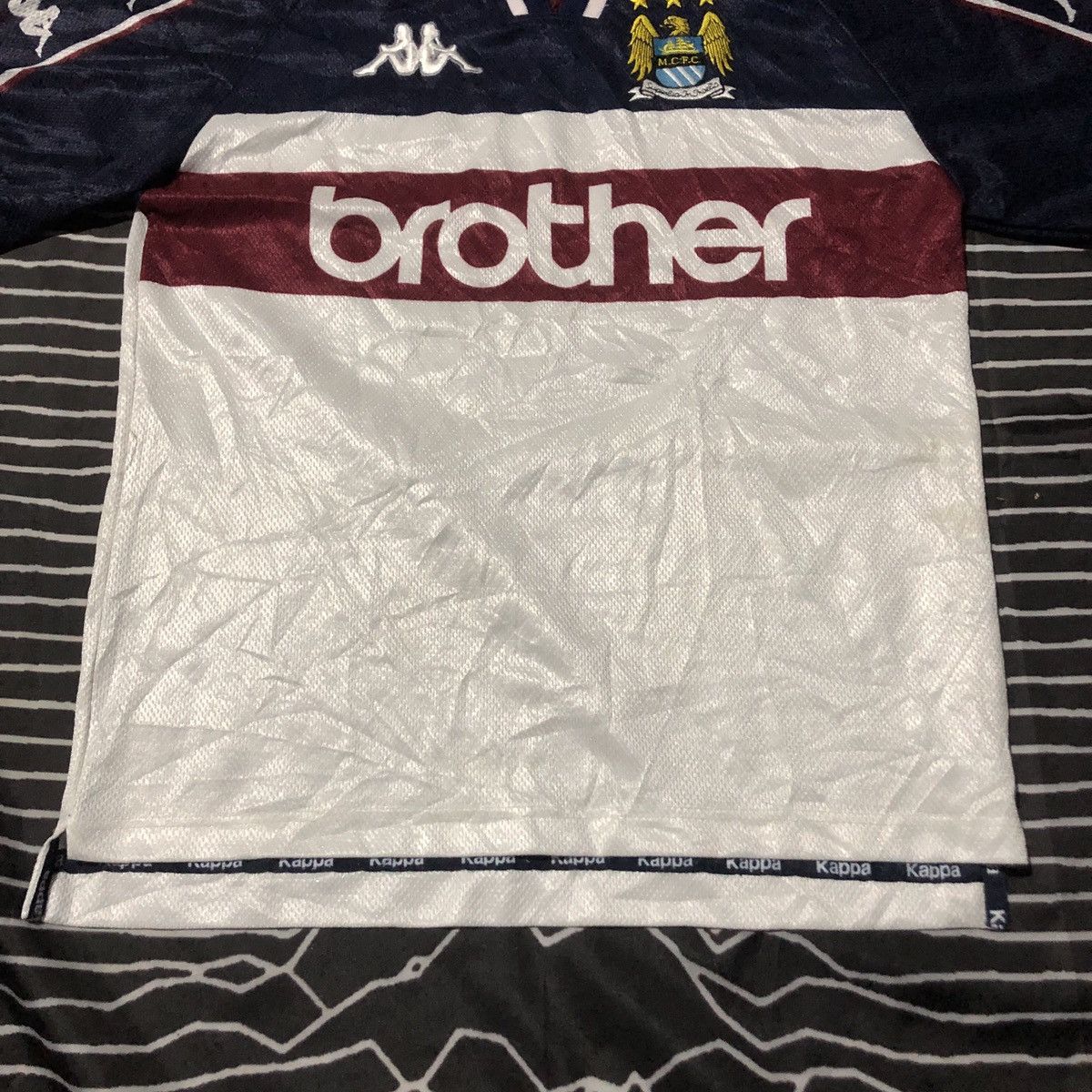 Other Vintage Kappa Manchester City Football Jersey 1997-98 Away Size US S / EU 44-46 / 1 - 5 Thumbnail