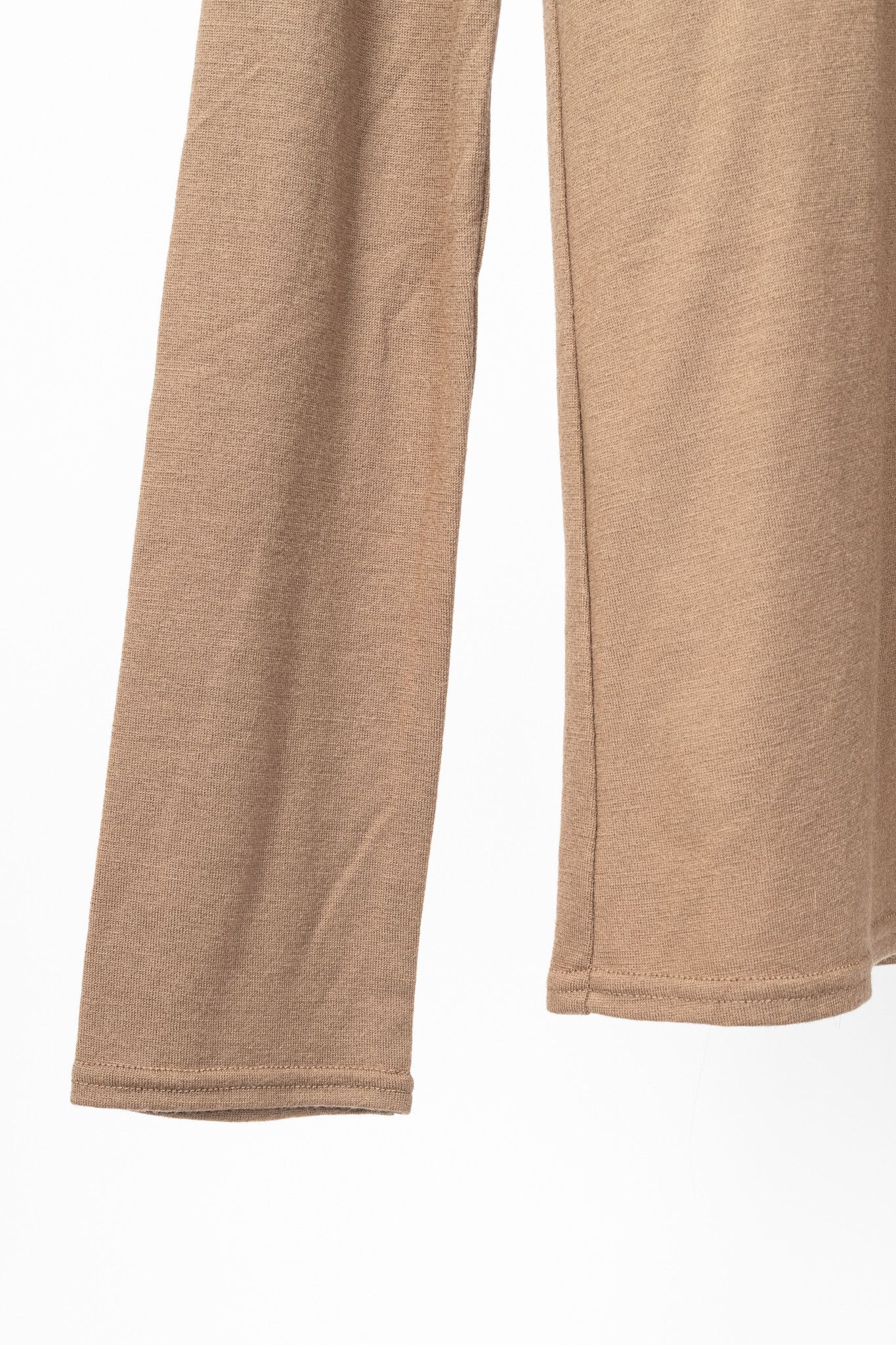 Tibi Tibi Sand Dune Wool Jersey Slim Polo Top Size M / US 6-8 / IT 42-44 - 6 Thumbnail