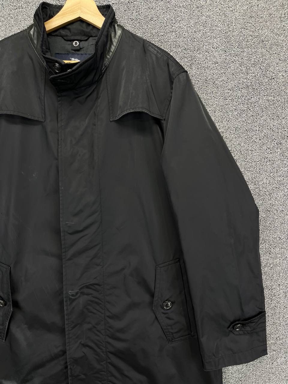 Burberry Vintage Burberry London Trashed Long Jacket Size US L / EU 52-54 / 3 - 8 Thumbnail