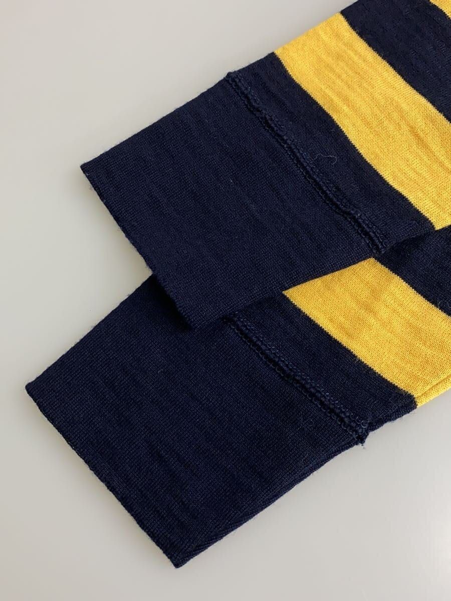 Visvim Yellow Wool Striped Knit Sweater (thin) Size US S / EU 44-46 / 1 - 6 Thumbnail