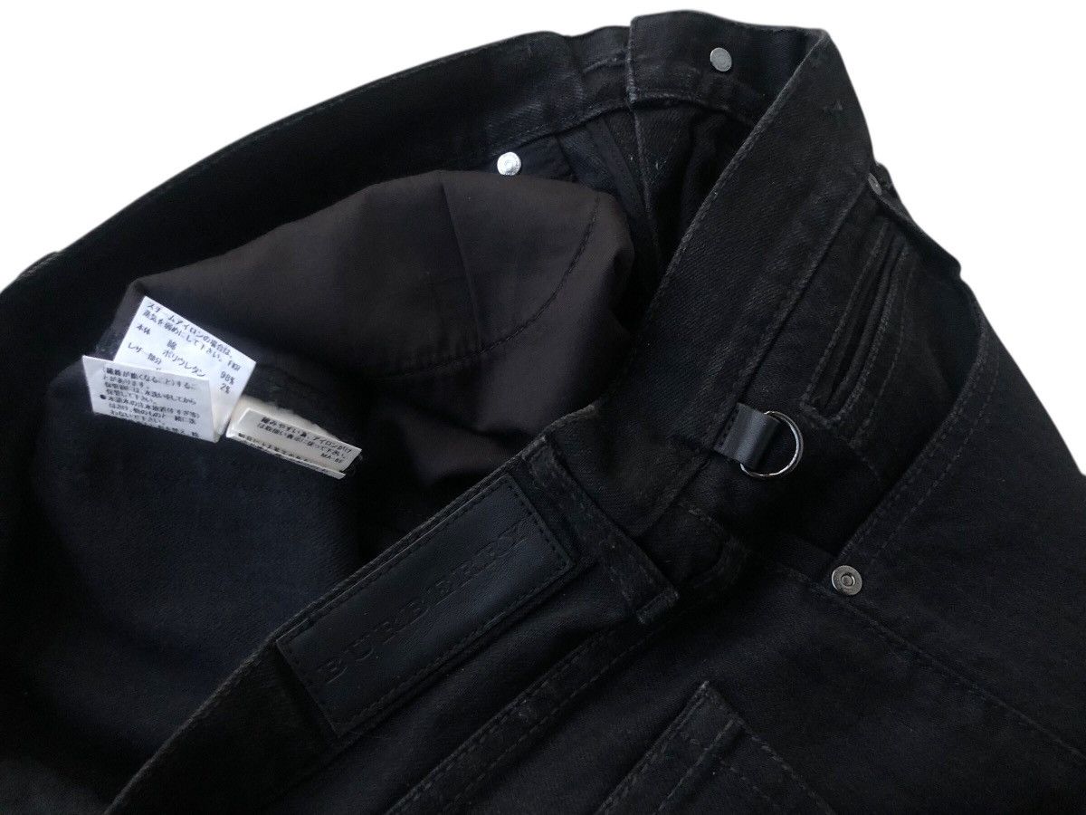 Burberry 🔥Authentic BURBERRY LONDON Super Black Straight Leg Jeans Size US 36 / EU 52 - 9 Thumbnail