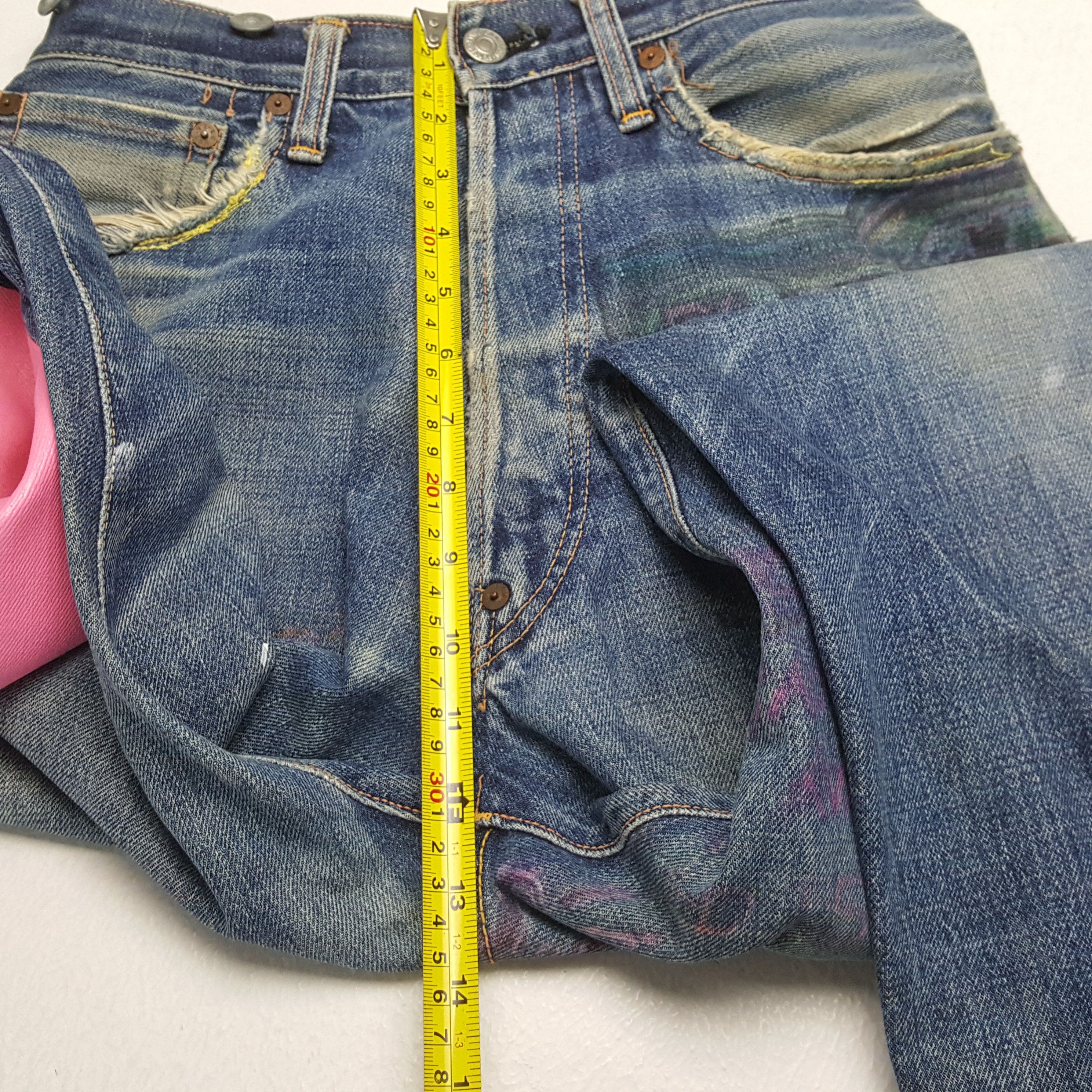 Japanese Brand × Vintage EVIS Japanese Brand Streetwear Custom Daicock Jeans Size US 28 / EU 44 - 8 Thumbnail