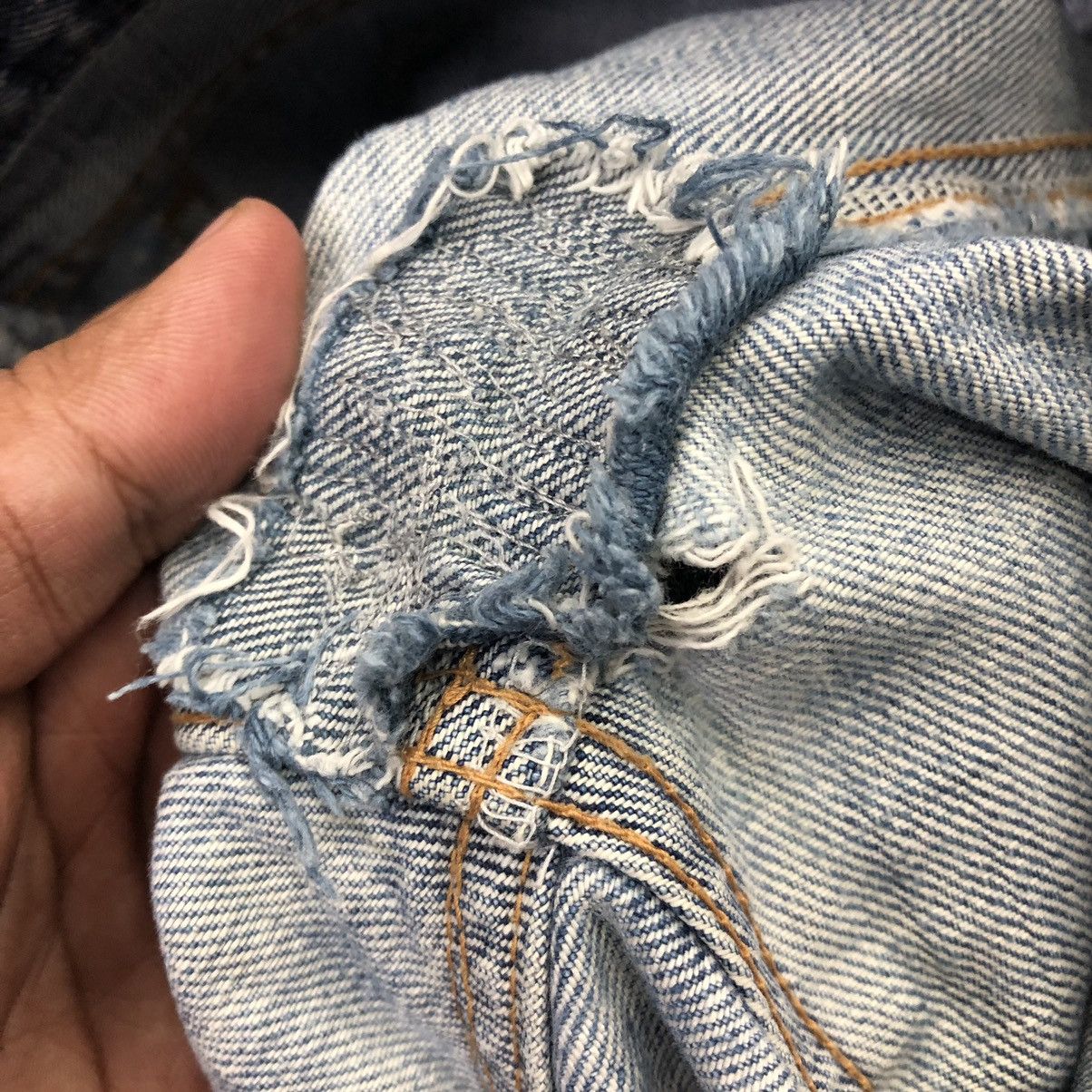 Issey Miyake By Issey Miyake!! Tsumori Chisato Patchwork Denim Pants Size 30" / US 8 / IT 44 - 20 Thumbnail
