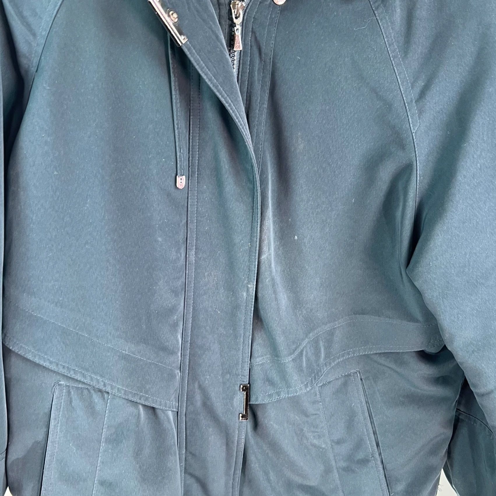 Vintage FS Limited Parka Jacket Womens M Long Sleeve Full Zip Green Size M / US 6-8 / IT 42-44 - 5 Thumbnail