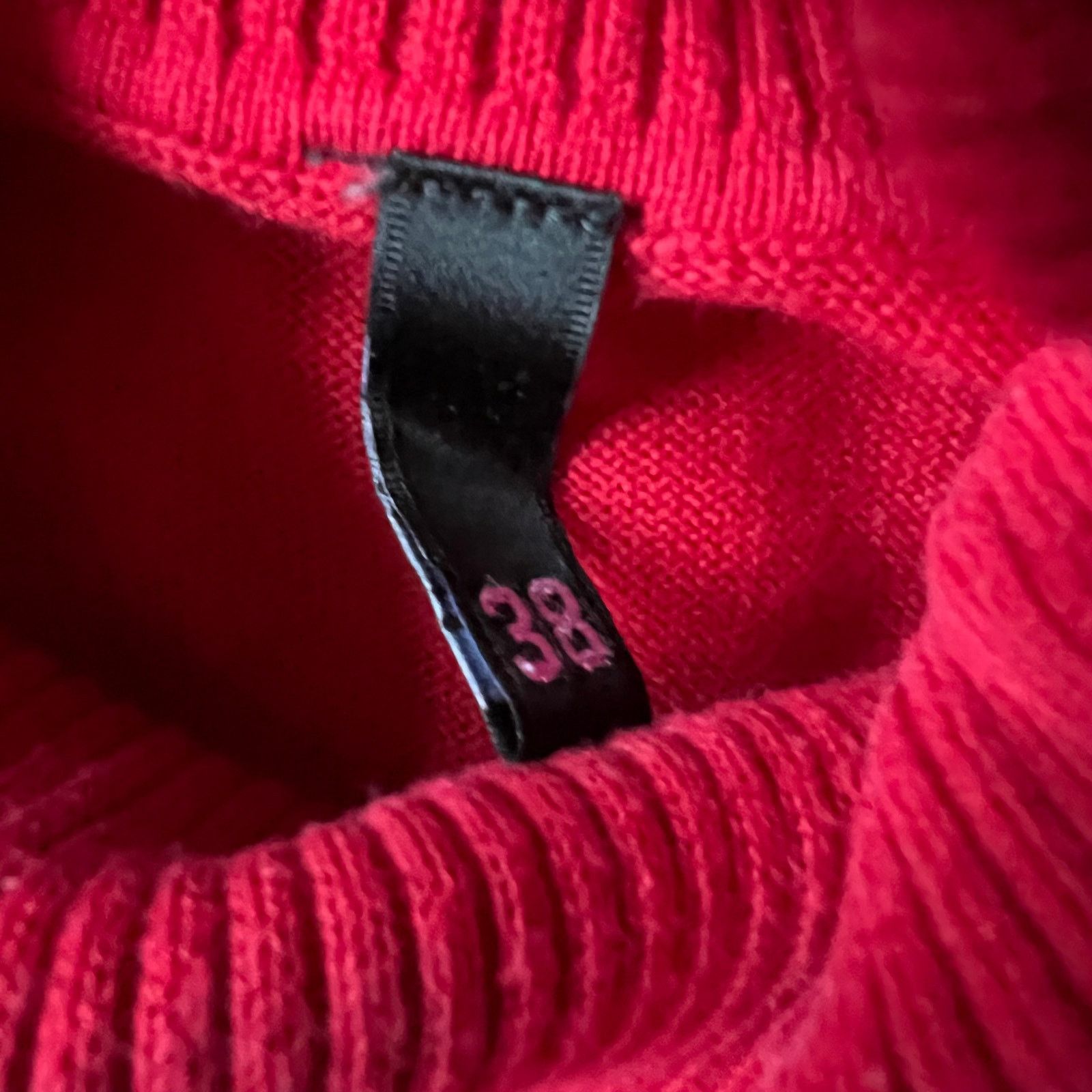 Divided Divided by H&M Red Turtle Neck Long Sleeve Top, 38 Size M / US 6-8 / IT 42-44 - 4 Thumbnail