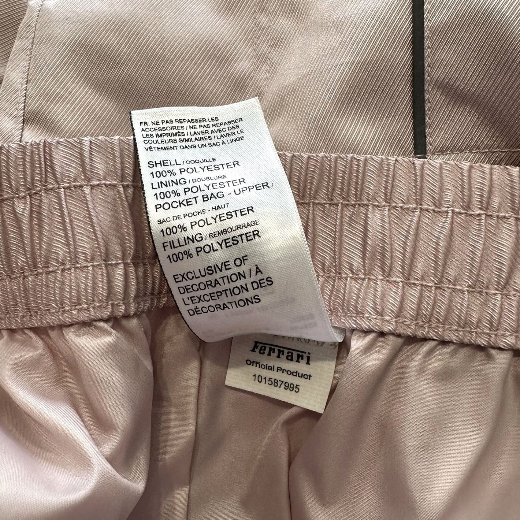 Puma PUMA Scuderia Ferrari Premium Wide Leg Pants Womens S Quilted Pink 632794 Size 28" / US 6 / IT 42 - 6 Thumbnail