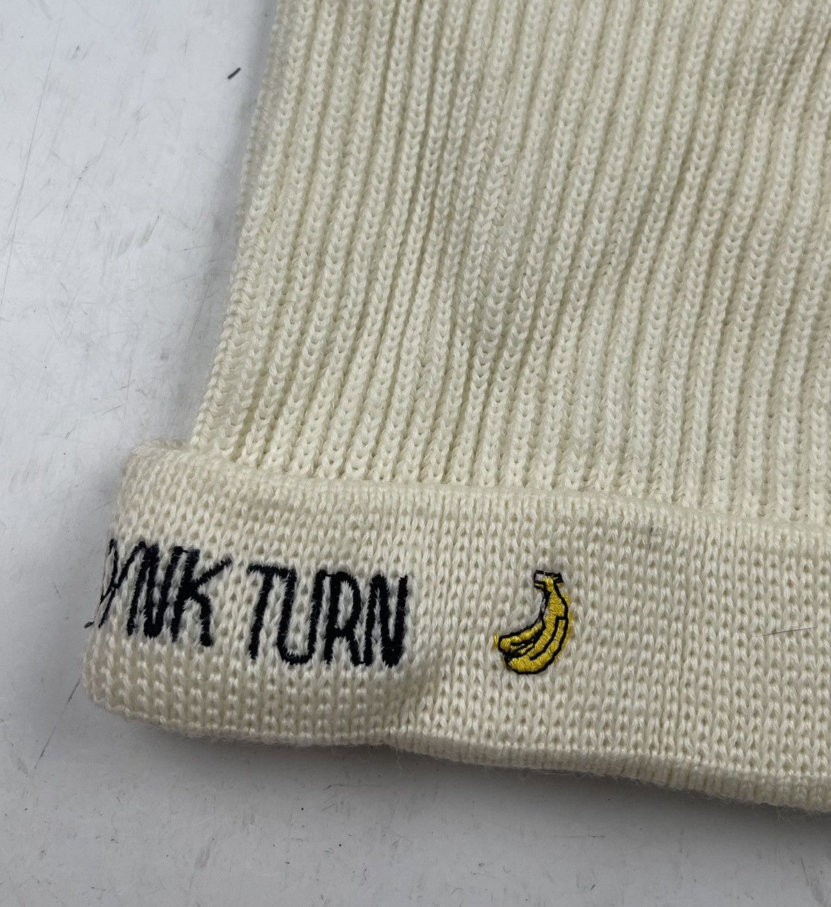 Japanese Brand pink turn rare design beanie hat tc37 Size ONE SIZE - 3 Thumbnail