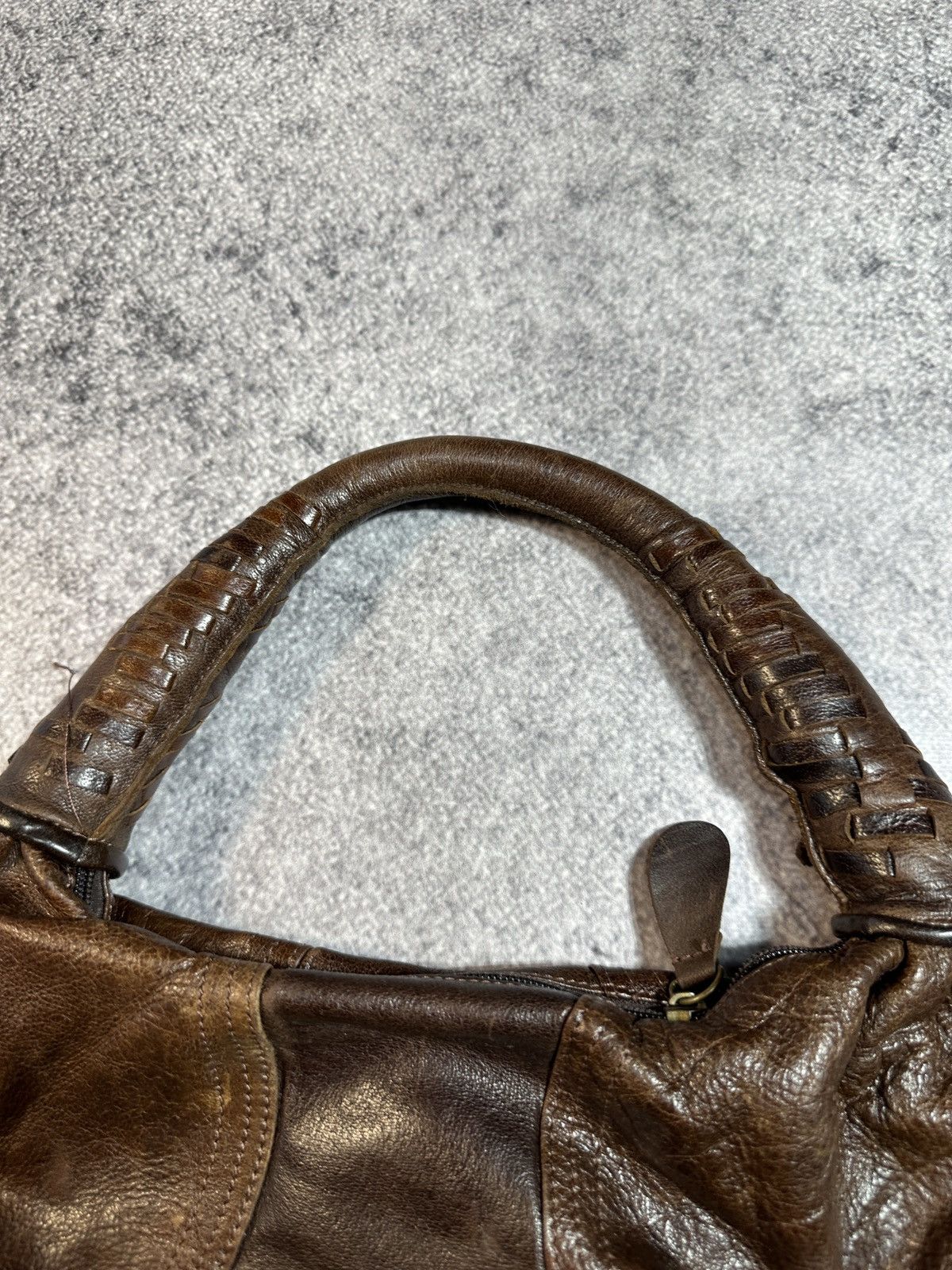 Leather Y2K Avant Garden Bag Streetwear opium alt Style Hype Rare Size ONE SIZE - 2 Thumbnail