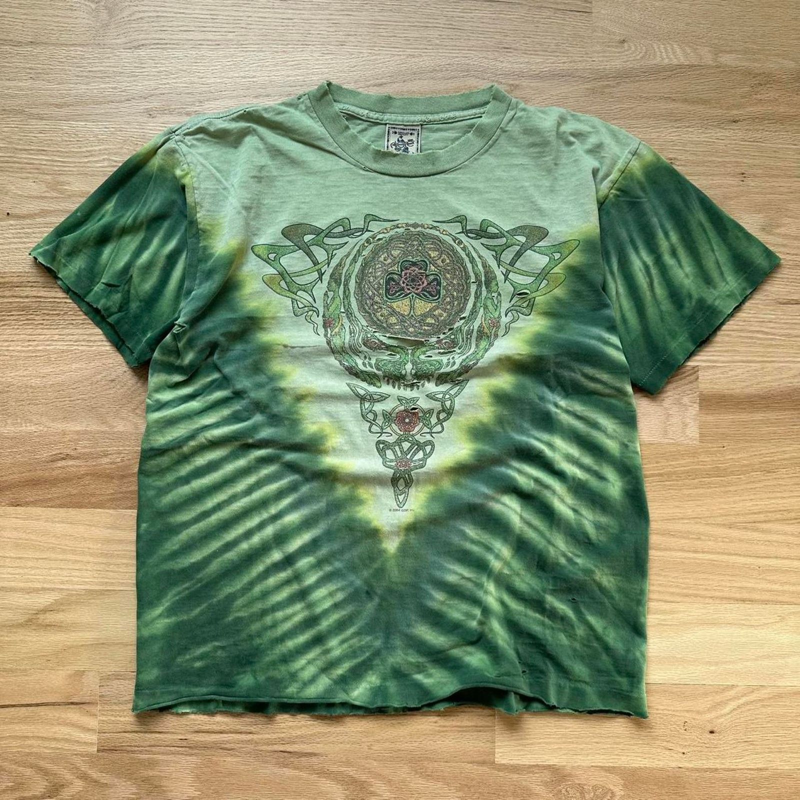 Grateful Dead Vintage 90's Grateful Dead 'Have A Dead Day' Tie Dye