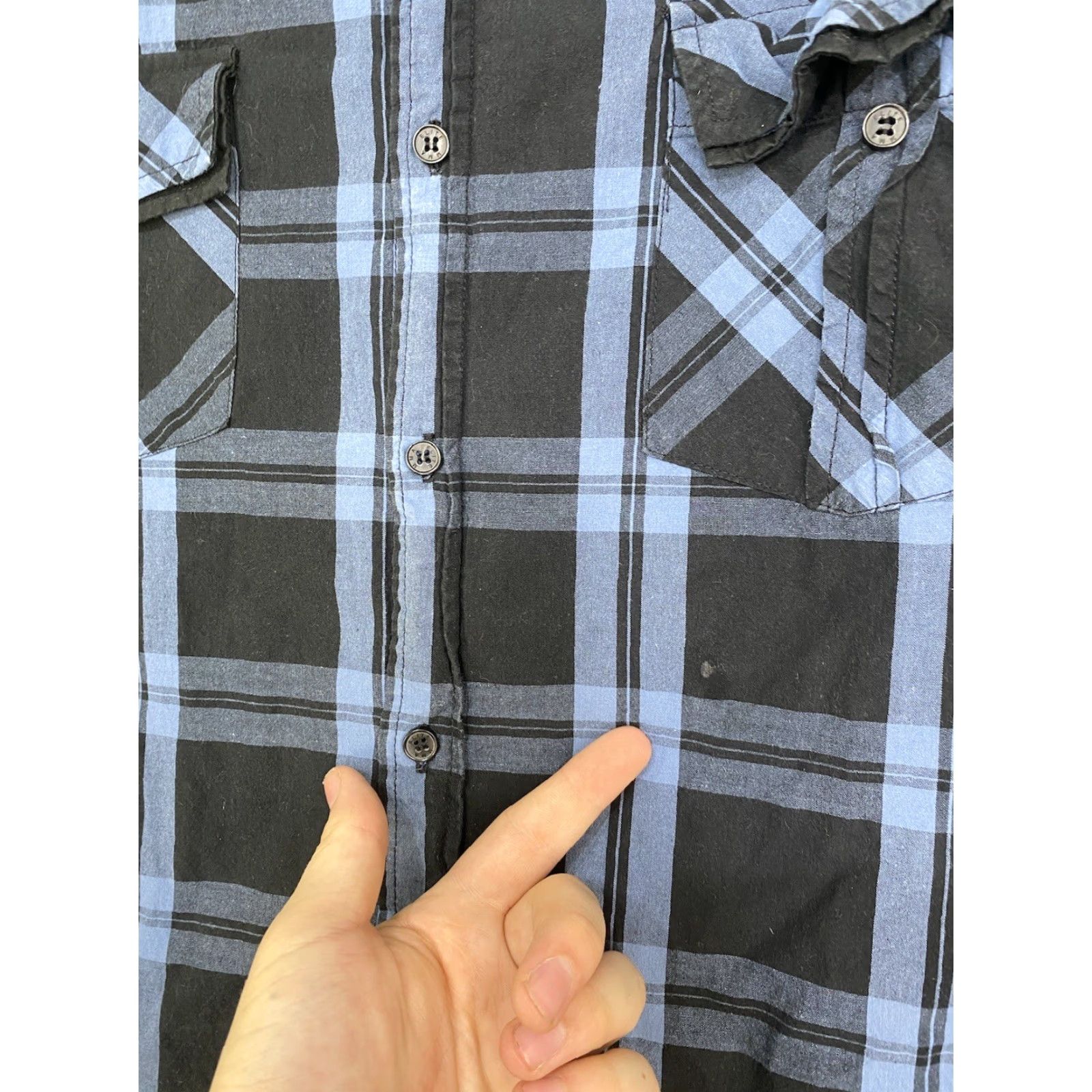 Vintage VINTAGE MMA Elite Graphic Print Flannel Shirt Mens 2XL Black Grunge Skull Punk 2000s Size US XXL / EU 58 / 5 - 3 Thumbnail