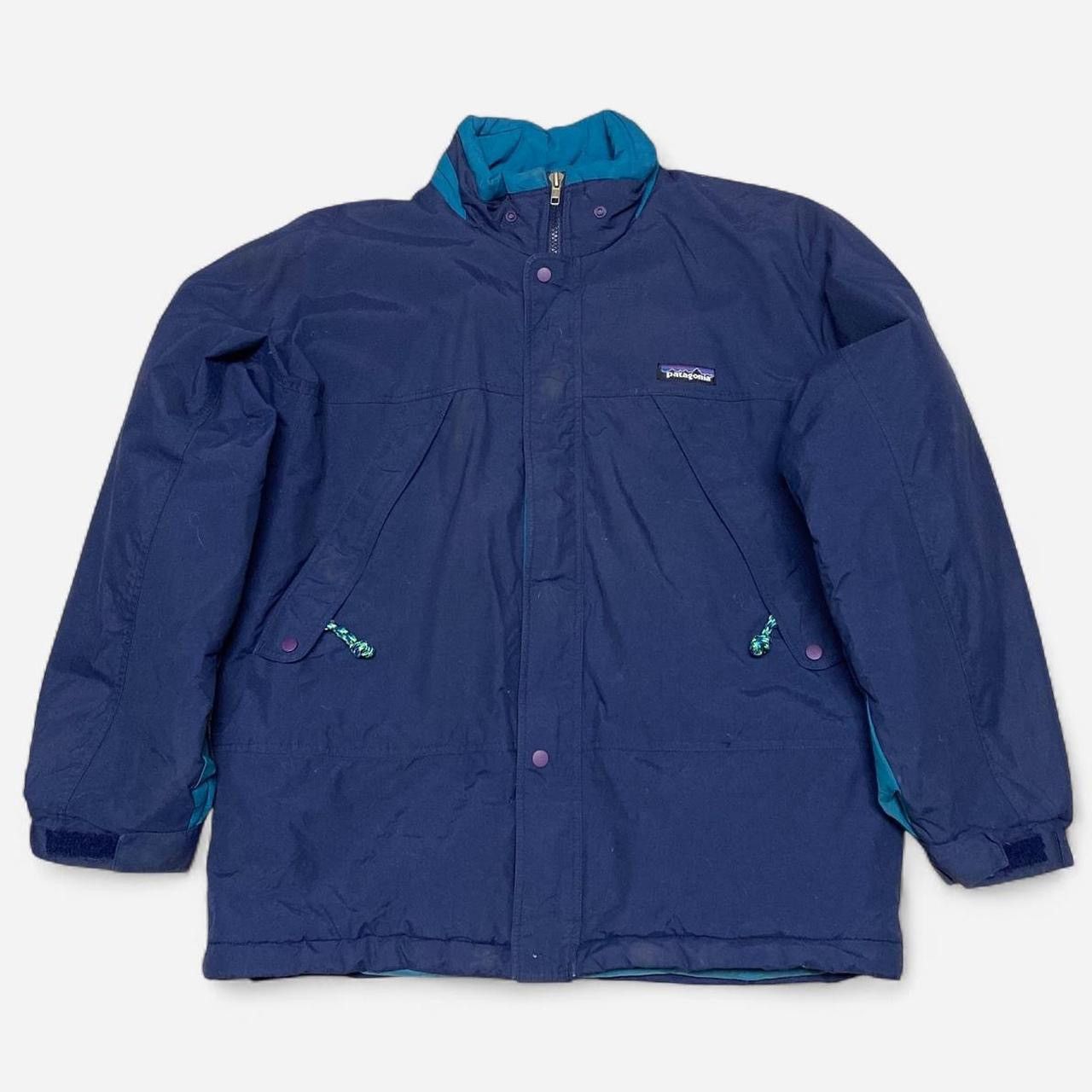 Patagonia Vintage 90s Patagonia navy winter jacket Size US S / EU 44-46 / 1 - 1 Thumbnail